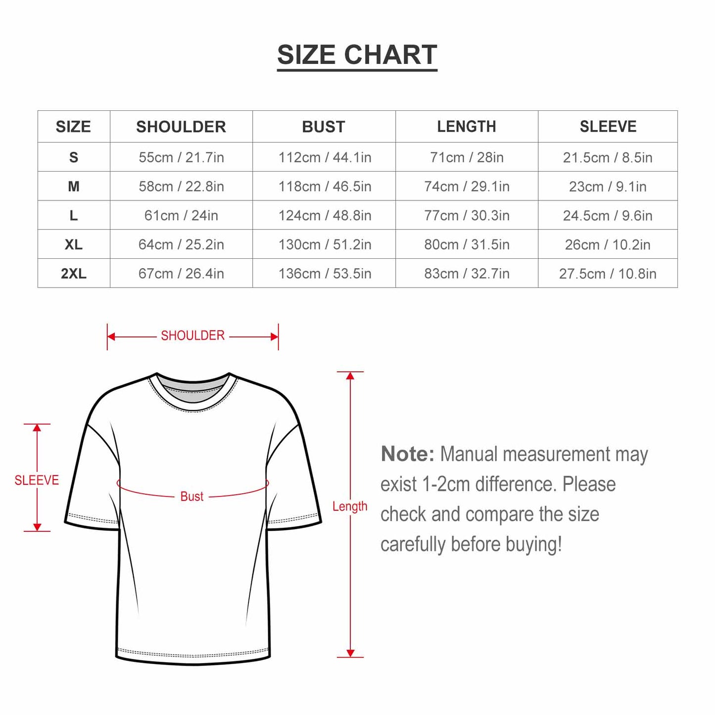 Custom T Shirts for Men -Made in USA-Customized T Shirts with Photo Logo Text,Personalized Shirts Front Print