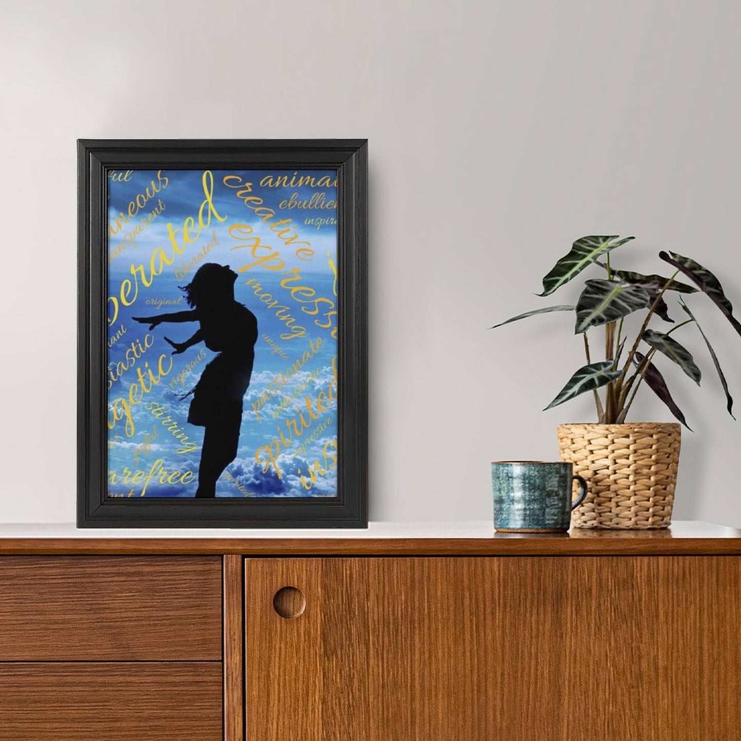 Custom Vertical Framed Canvas | European-Style Portrait Wall Art