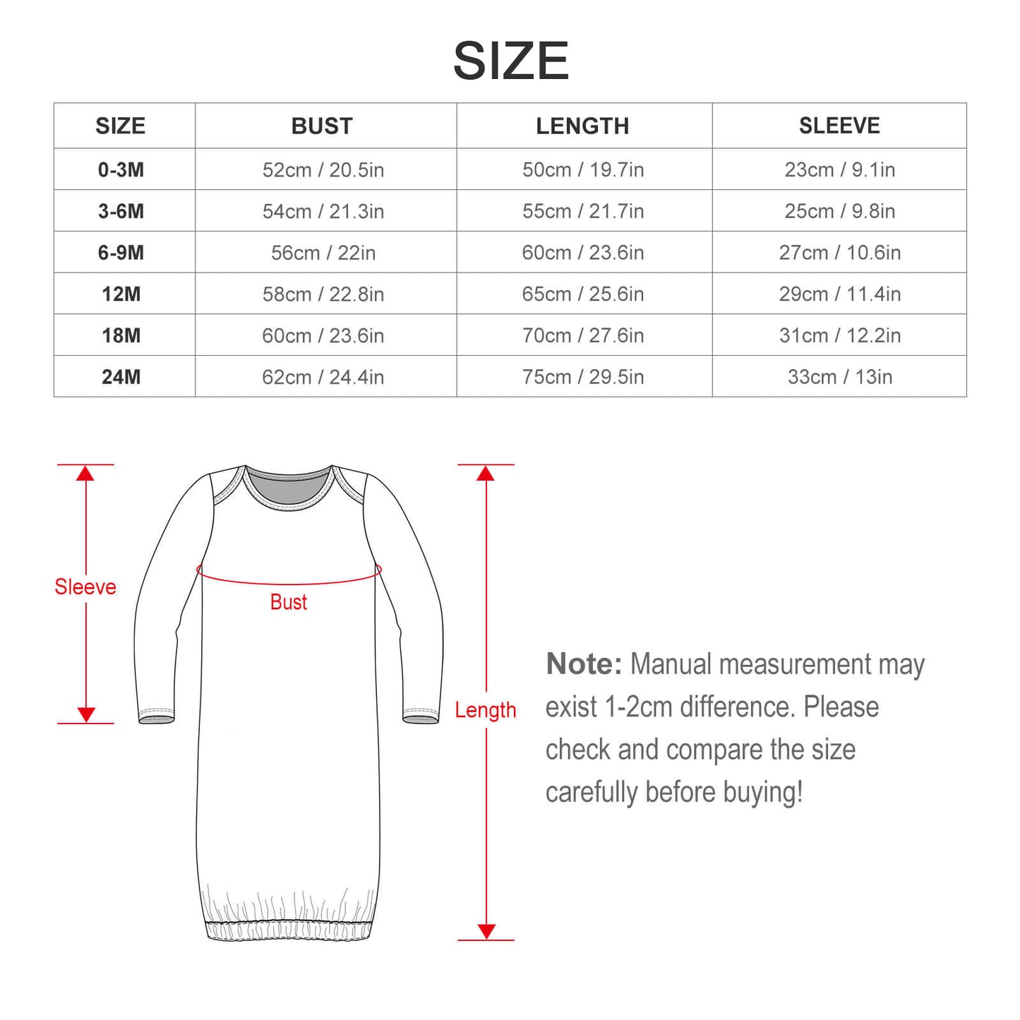 Custom Baby Sleep Sack | Personalized Newborn Gown & Swaddle