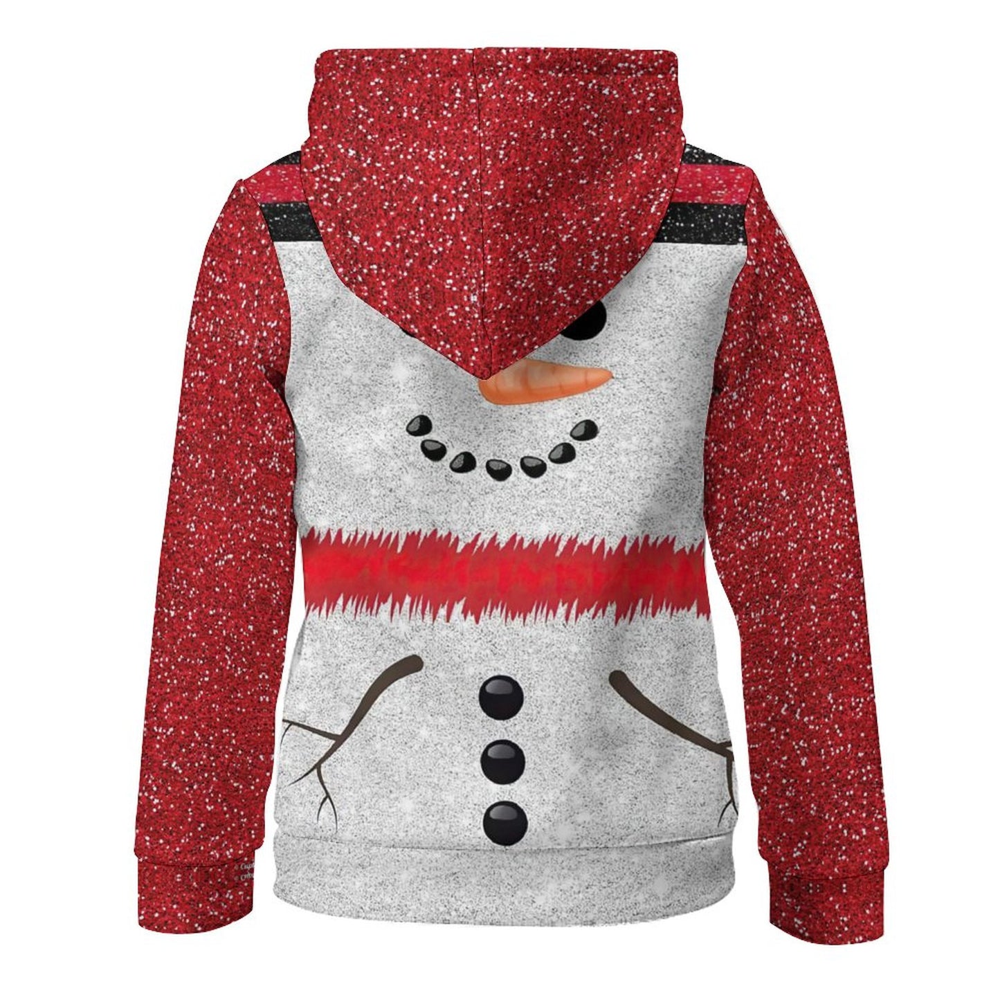 Custom Kids Brushed Fleece Hoodie | Soft Warm Pullover (Age 6-12)