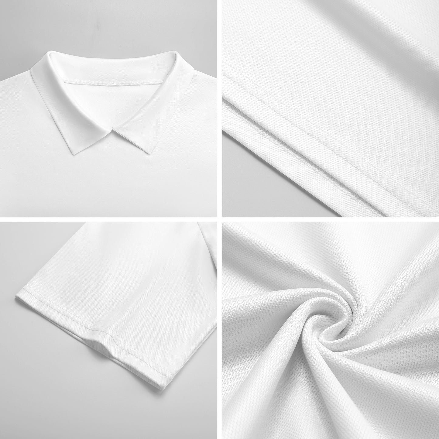 Custom Women's Collared T-Shirt | Piqué Mid-Sleeve Top