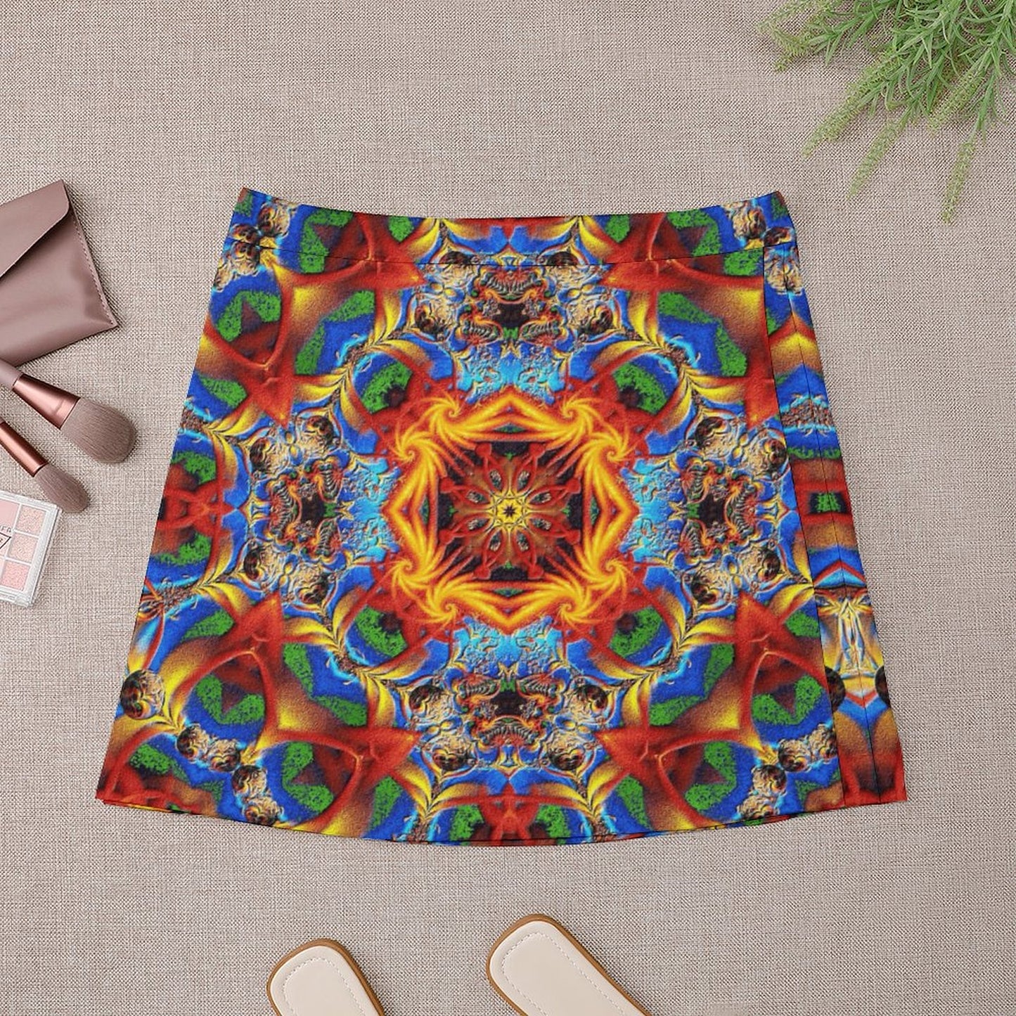 Custom Double-Layer Skirt | Design Your Own Photo Mini Skirt