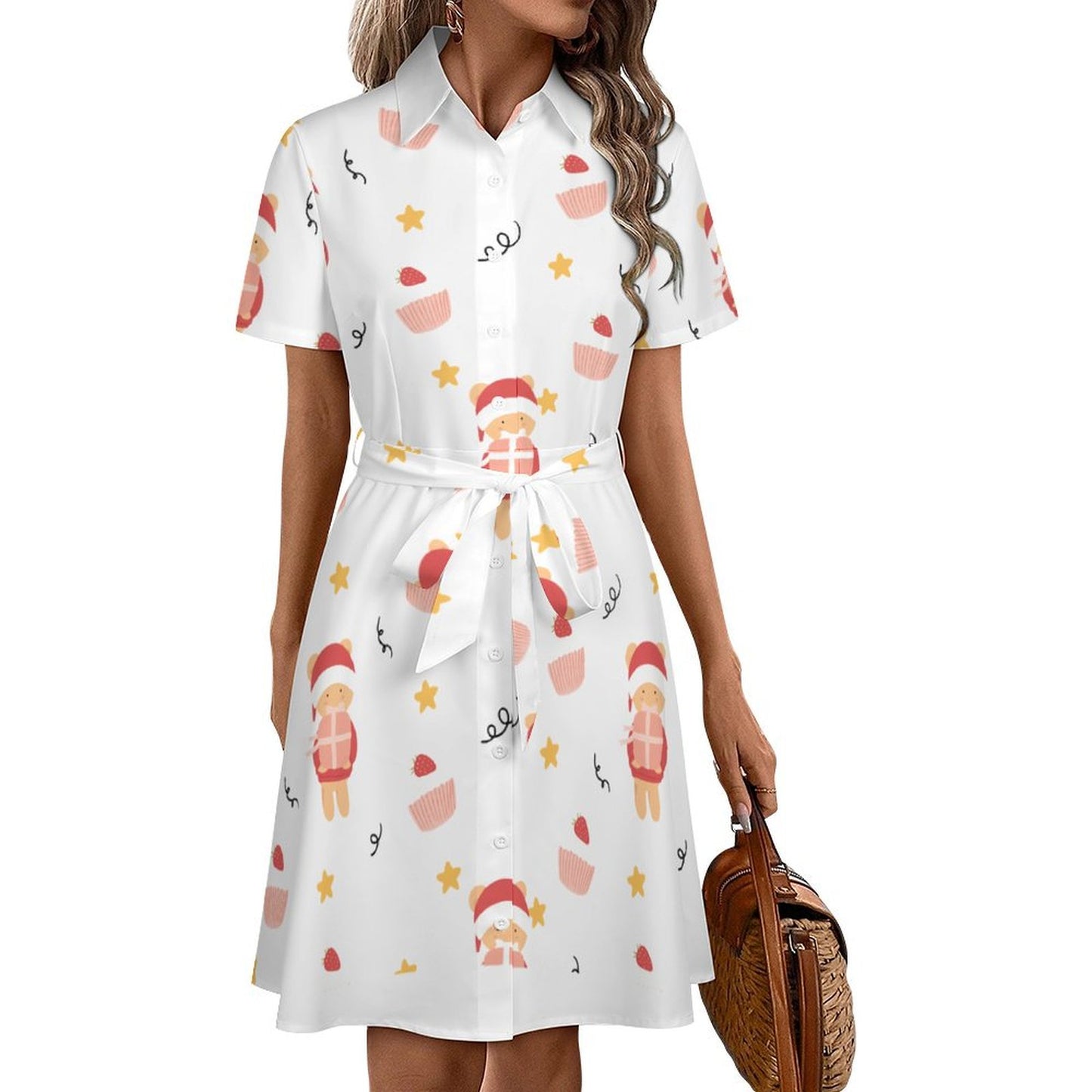 Custom Shirt Dress for Women | Personalized Photo Dress (XS-6XL)