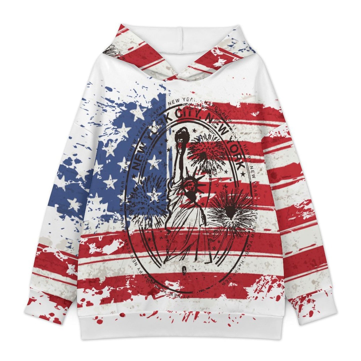 Custom Drop Shoulder Hoodie | Personalized Furoshiki-Inspired Gift