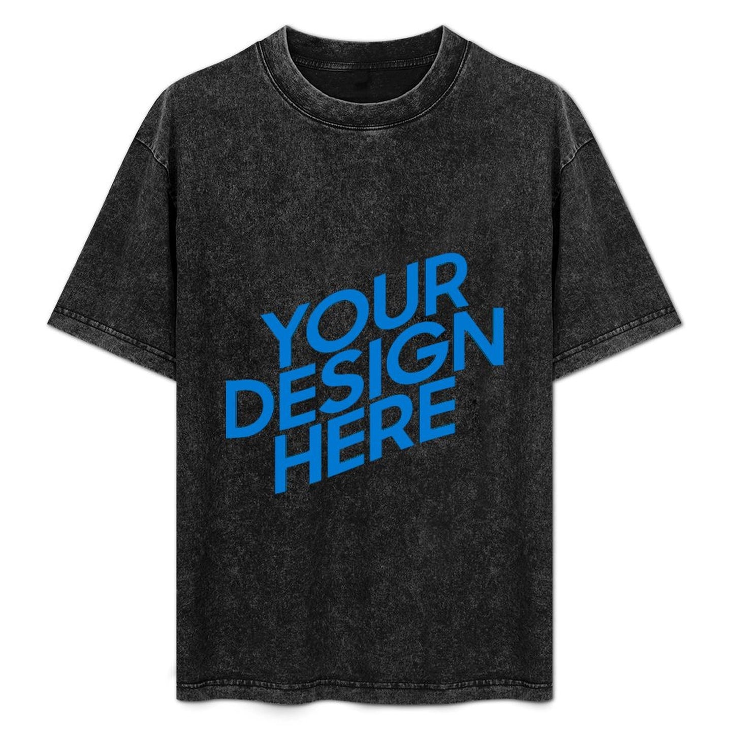 Personalized Custom Womens / Ladies Cotton washed T-shirt with Image/Text/ Logo
