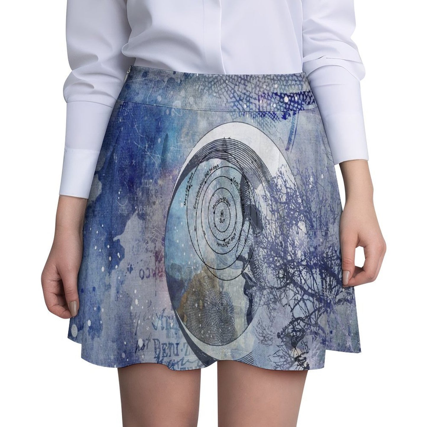 Custom Photo Mini Dress | Personalized High-Waisted Gift for Wife