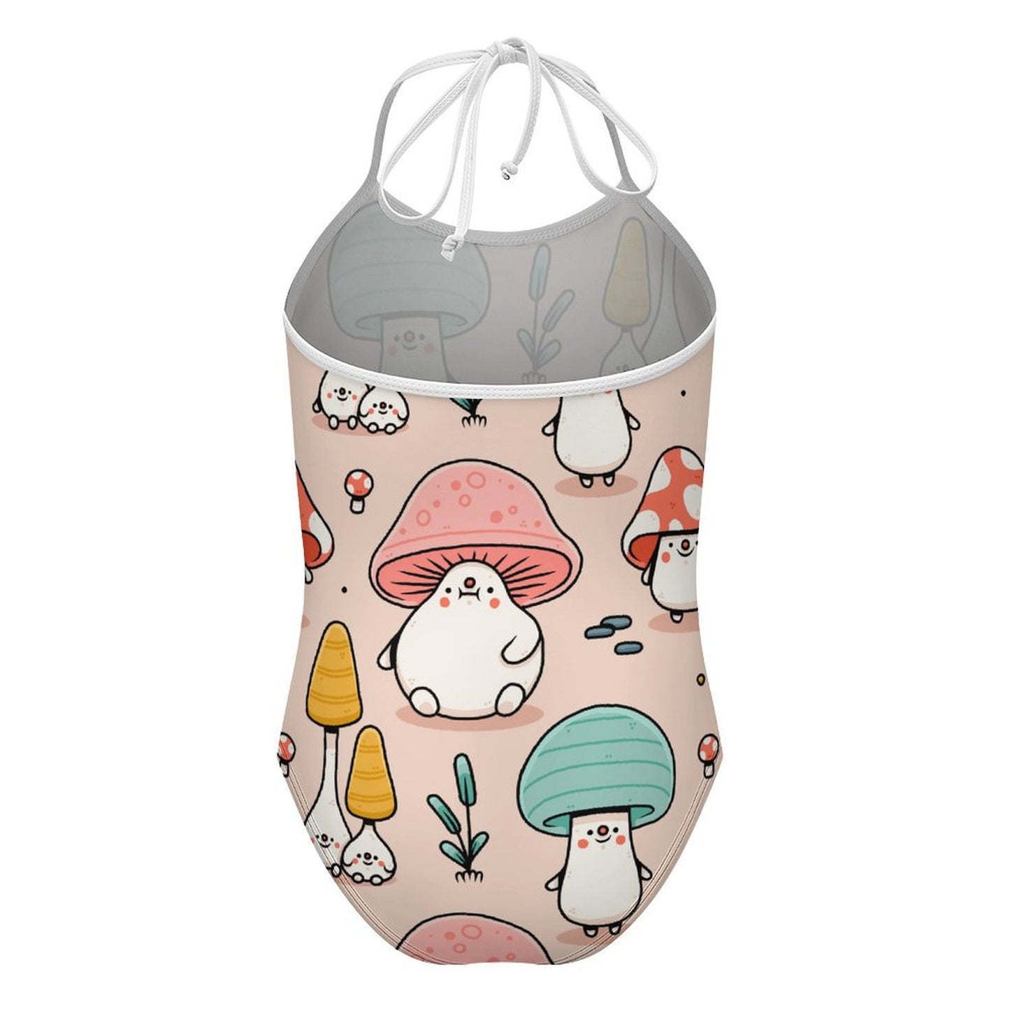 Custom Kids' Tie-Strap Swimsuit | Personalized Girls' One-Piece