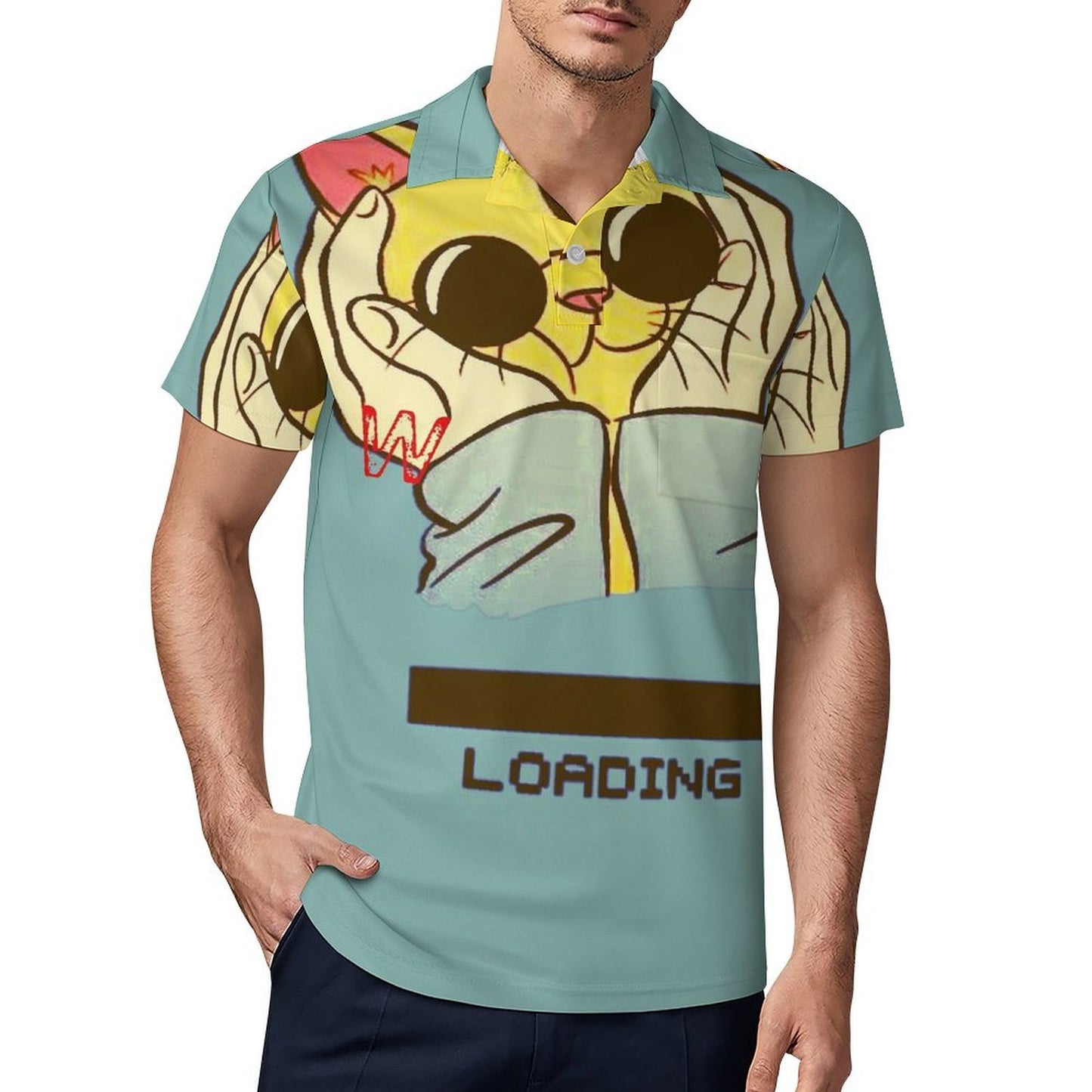 Custom Pique Polo Shirt with Pocket | Design Your Own Photo Polo