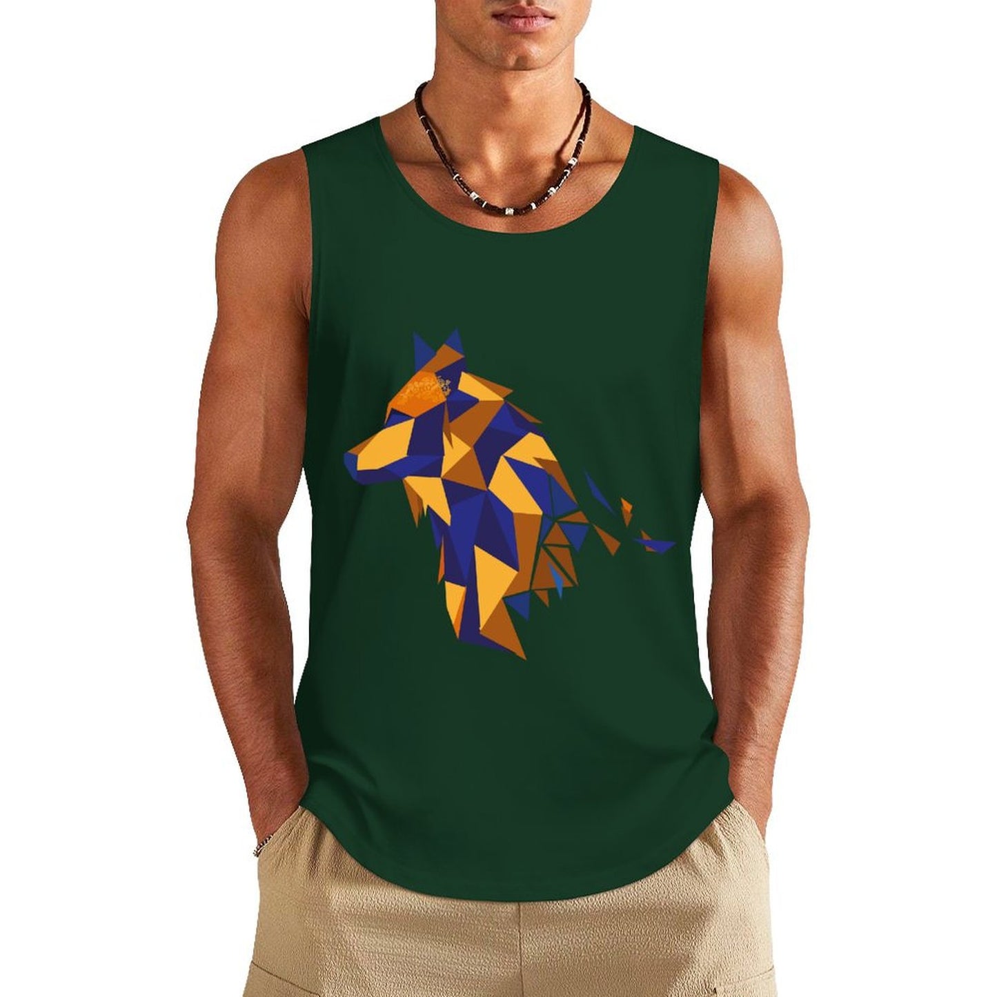 Custom Cotton Vest | Personalized Heat Press Tank Top (Multi-Color)