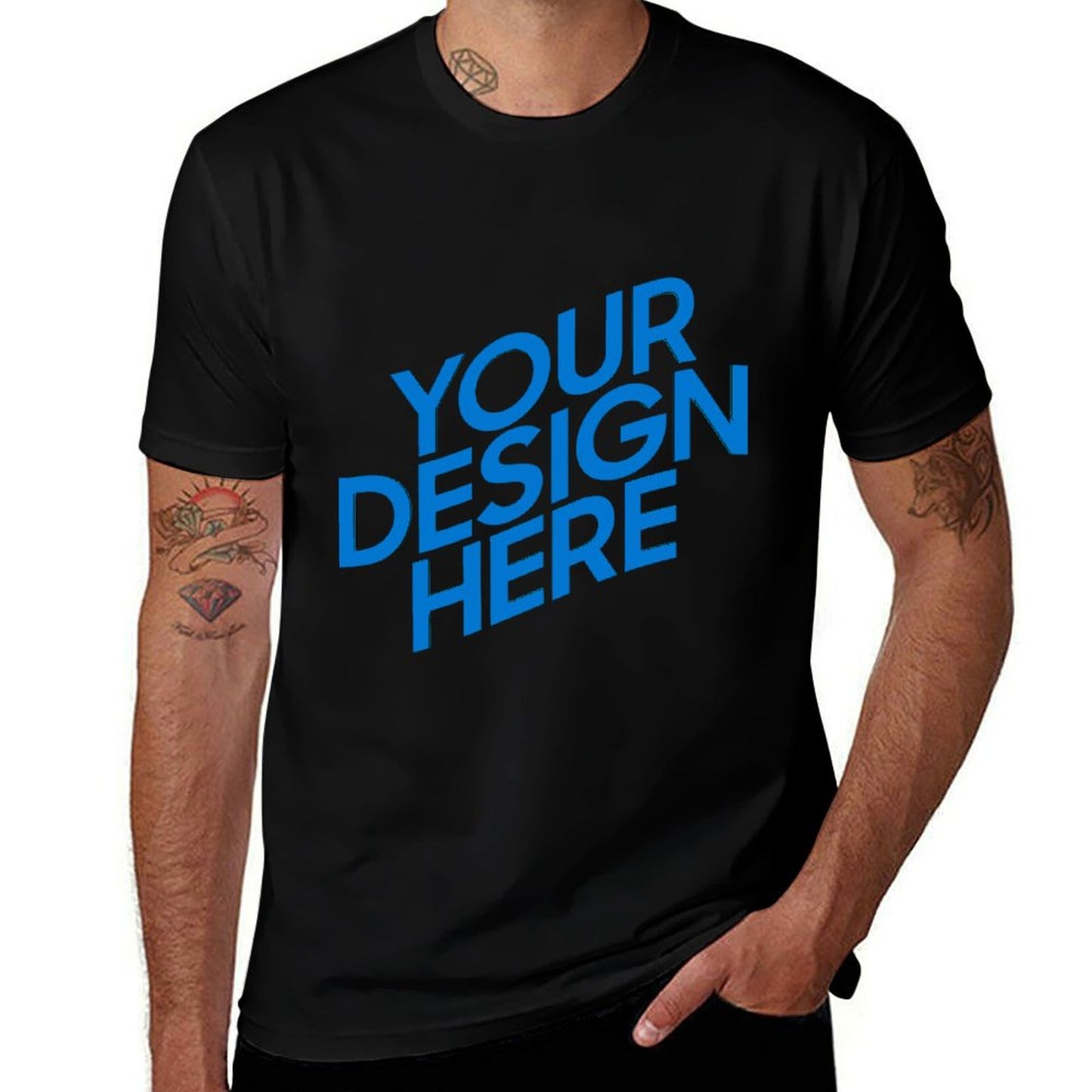 Personalized Custom Womens / Ladies Adult T-shirt FS0803293 with Image/Text/ Logo