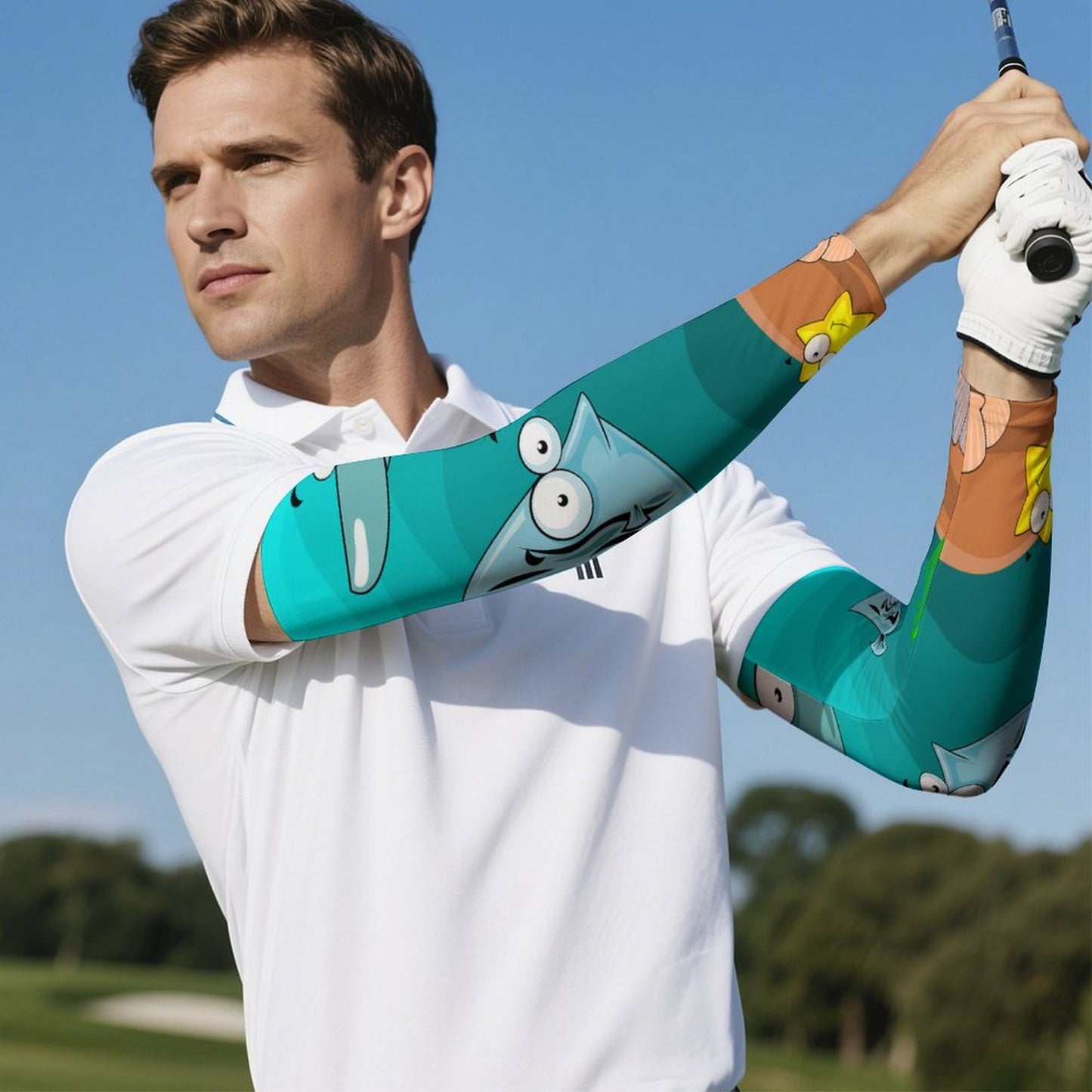 Bespoke Cooling Sun Sleeves | Custom Print Ice Silk Arm Protectors