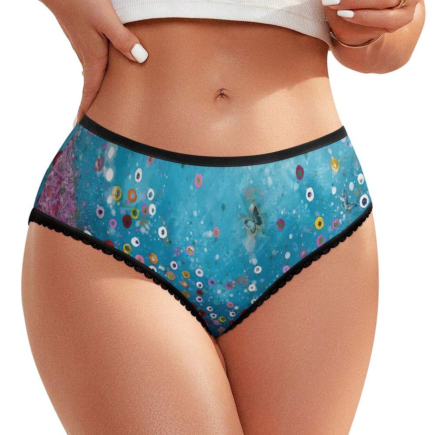 Custom Lace Panties | Personalized Brushed-Soft Photo Underwear for Her