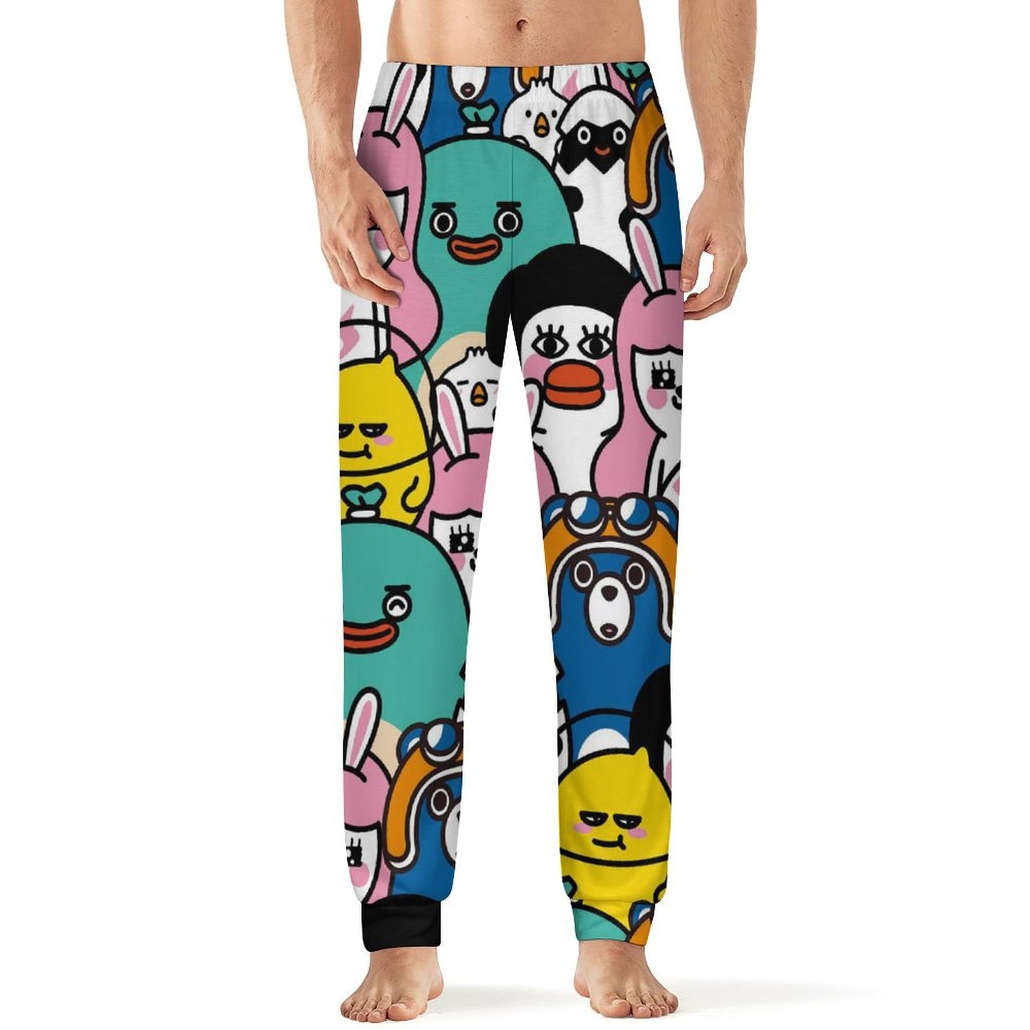 Custom Lounge Pants for Men | Personalized Photo Pajama Bottoms