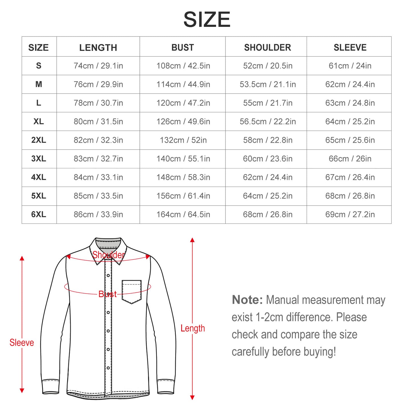 Custom 4-Way Stretch Button-Down | Wrinkle-Free Men's Shirt (S-6XL)