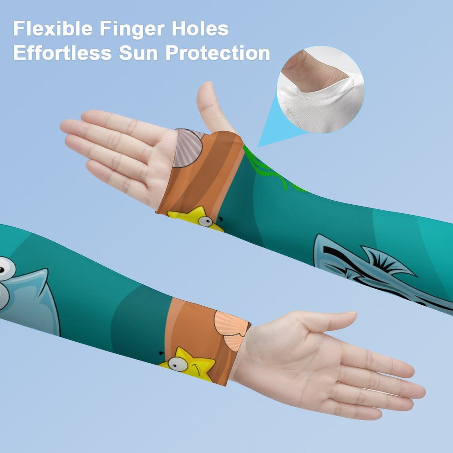 Bespoke Cooling Sun Sleeves | Custom Print Ice Silk Arm Protectors