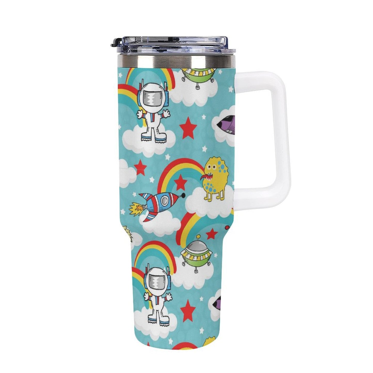 Custom 40oz Stainless Steel Car Cup | Personalized Large Travel Tumbler