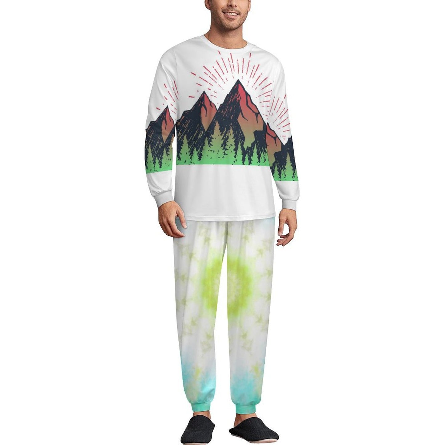 Custom Adult Pajama Set | Personalized Photo Milk Silk Loungewear