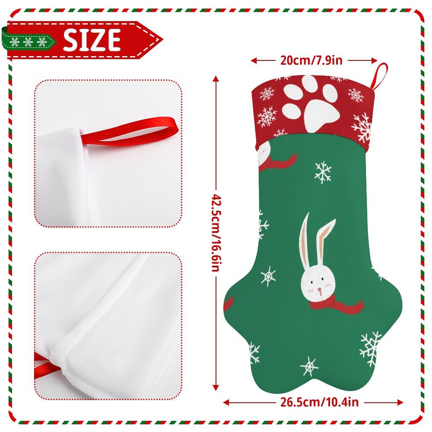 Design a Custom All-Over Print Pet Stocking | From Photo to Pattern