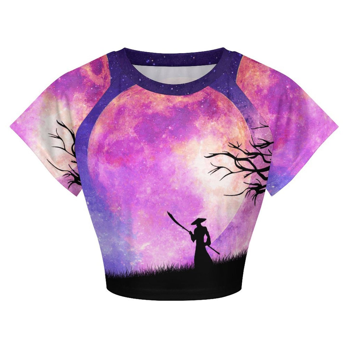 Custom Youth Short Raglan T-Shirt | Personalized Kids' Crop Tee