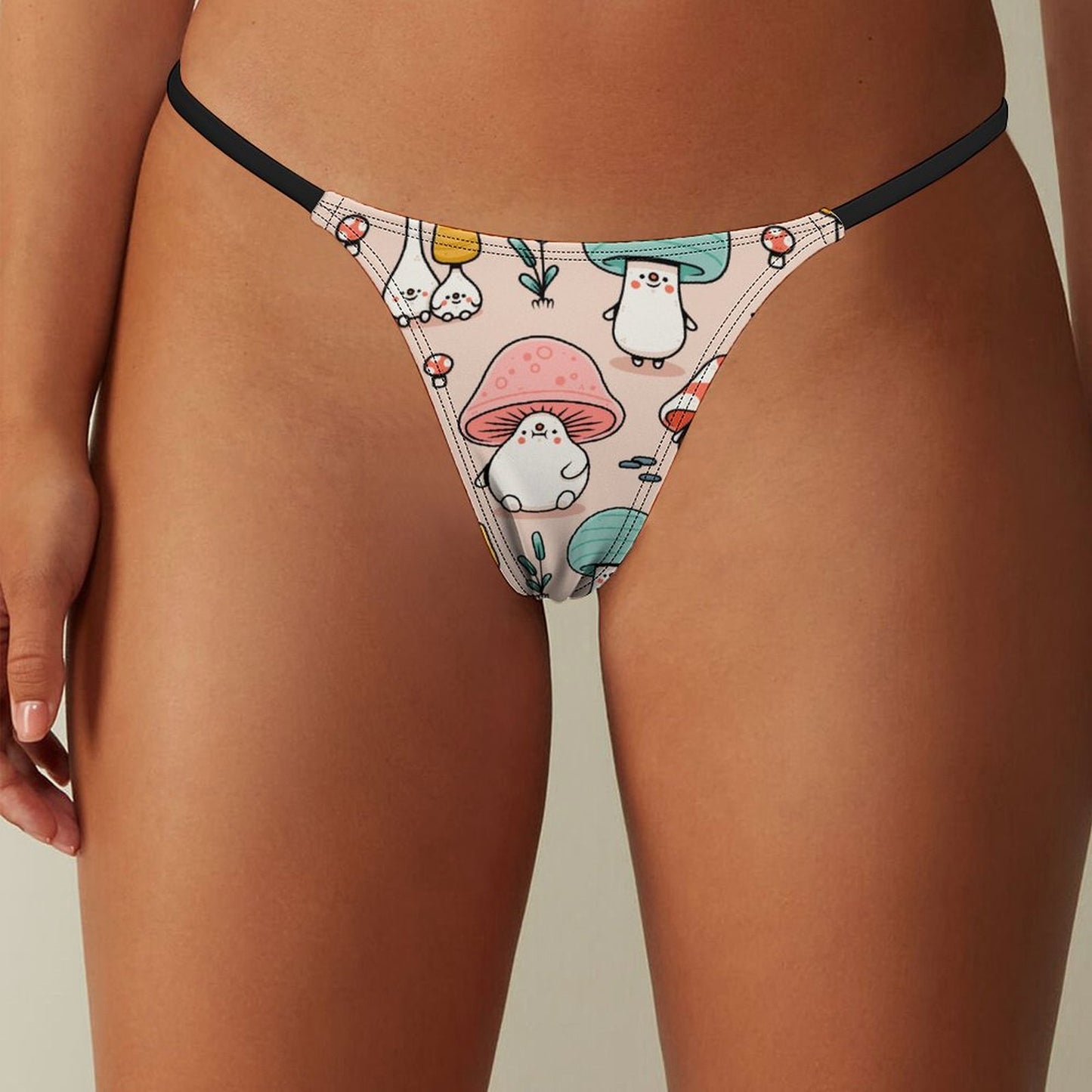 Custom Thong Underwear | Personalized Yoga Cloth Seamless Thong