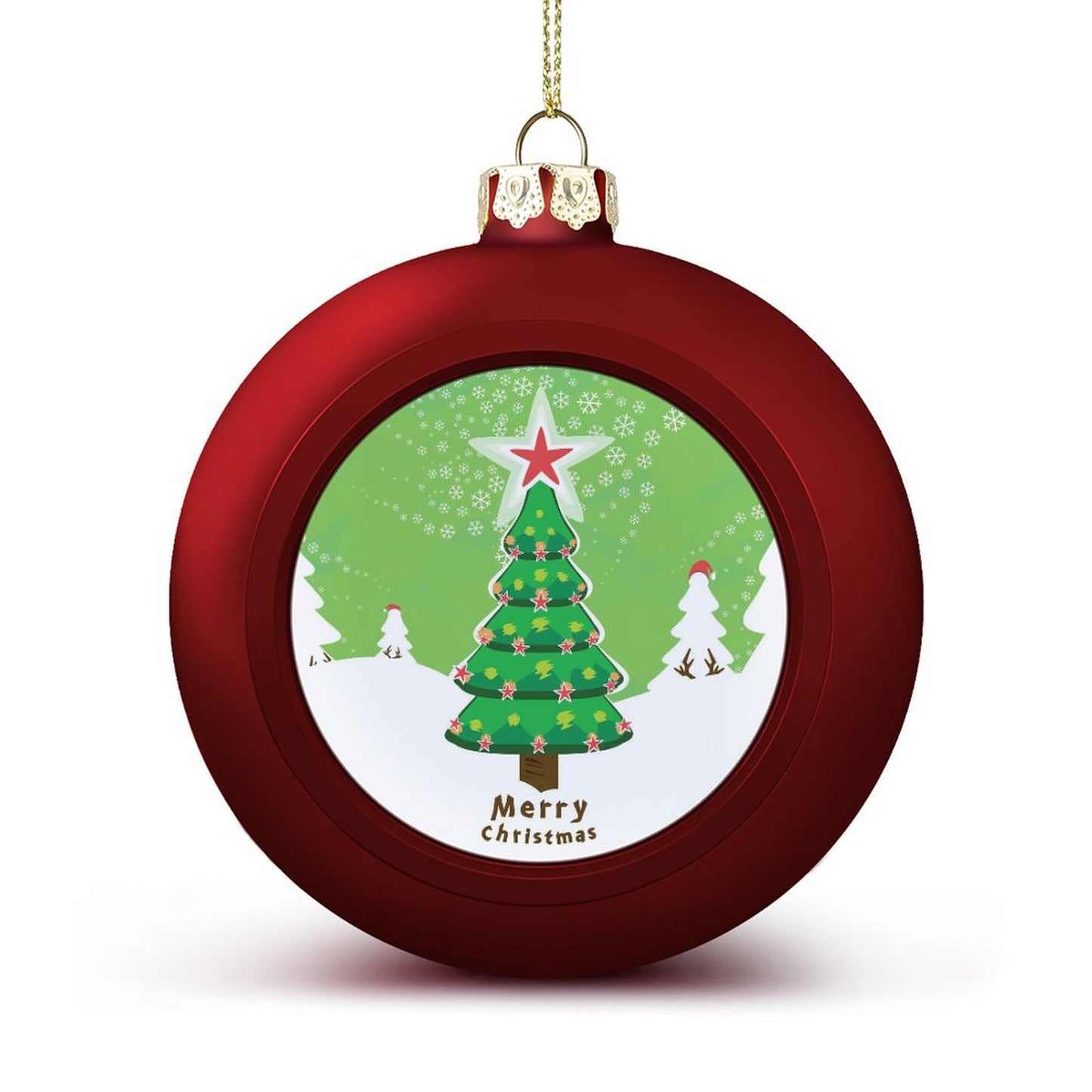 Create Small Custom Ornaments | Your Photo on 4cm Mini Baubles
