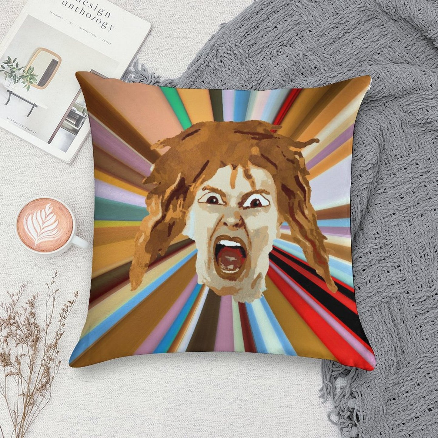 Custom Super Soft Plush Pillow Cover | Personalized Throw Pillow Sham