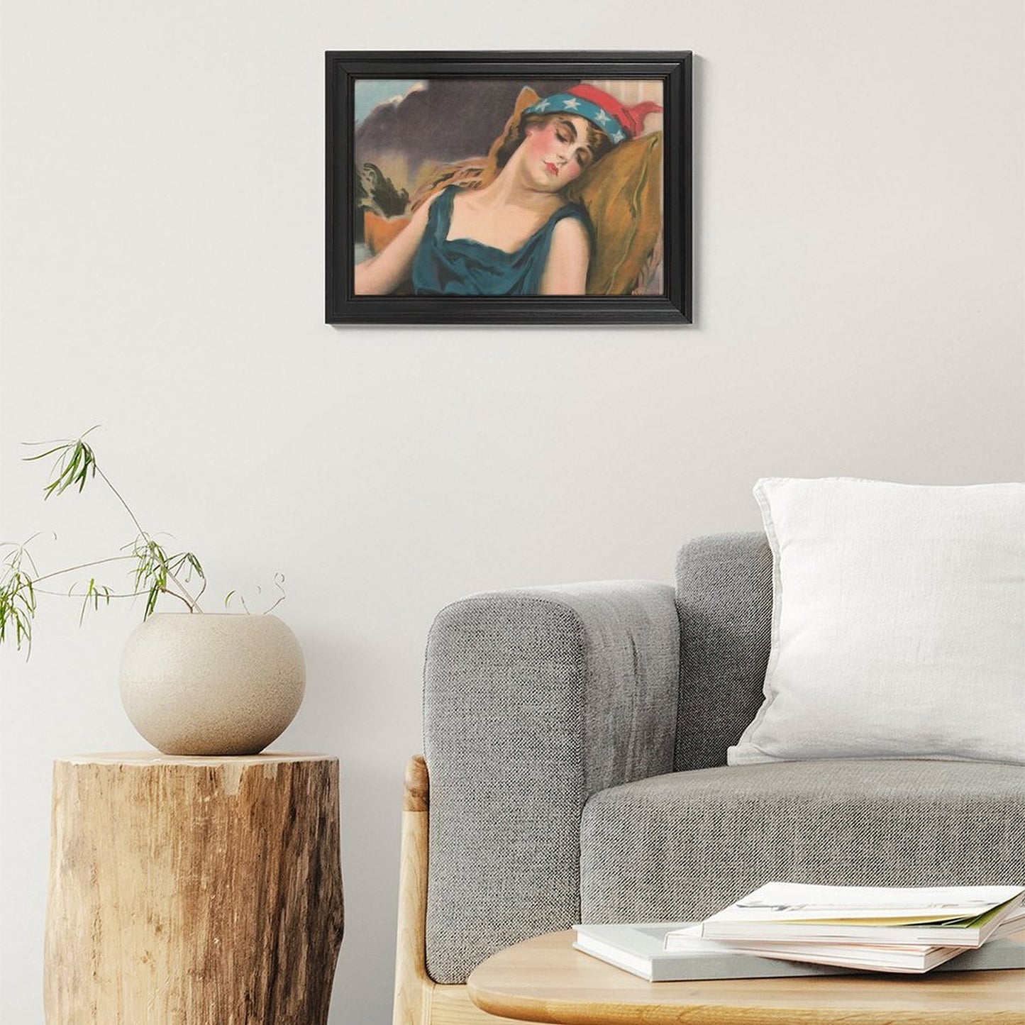 Custom Horizontal Framed Canvas | European-Style Wall Art Print