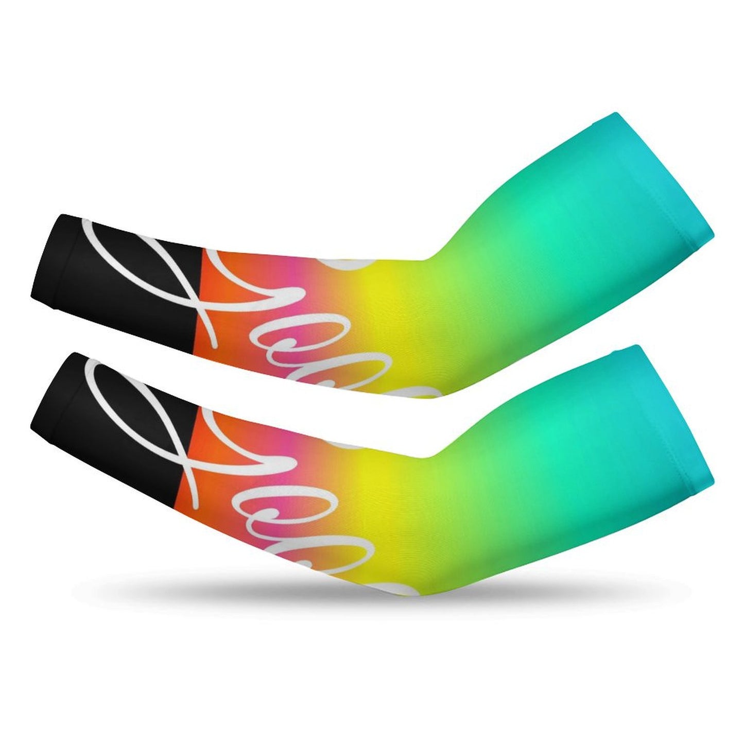 Custom Lycra Cooling Arm Sleeves (Pair) | UV Protection Performance Wear