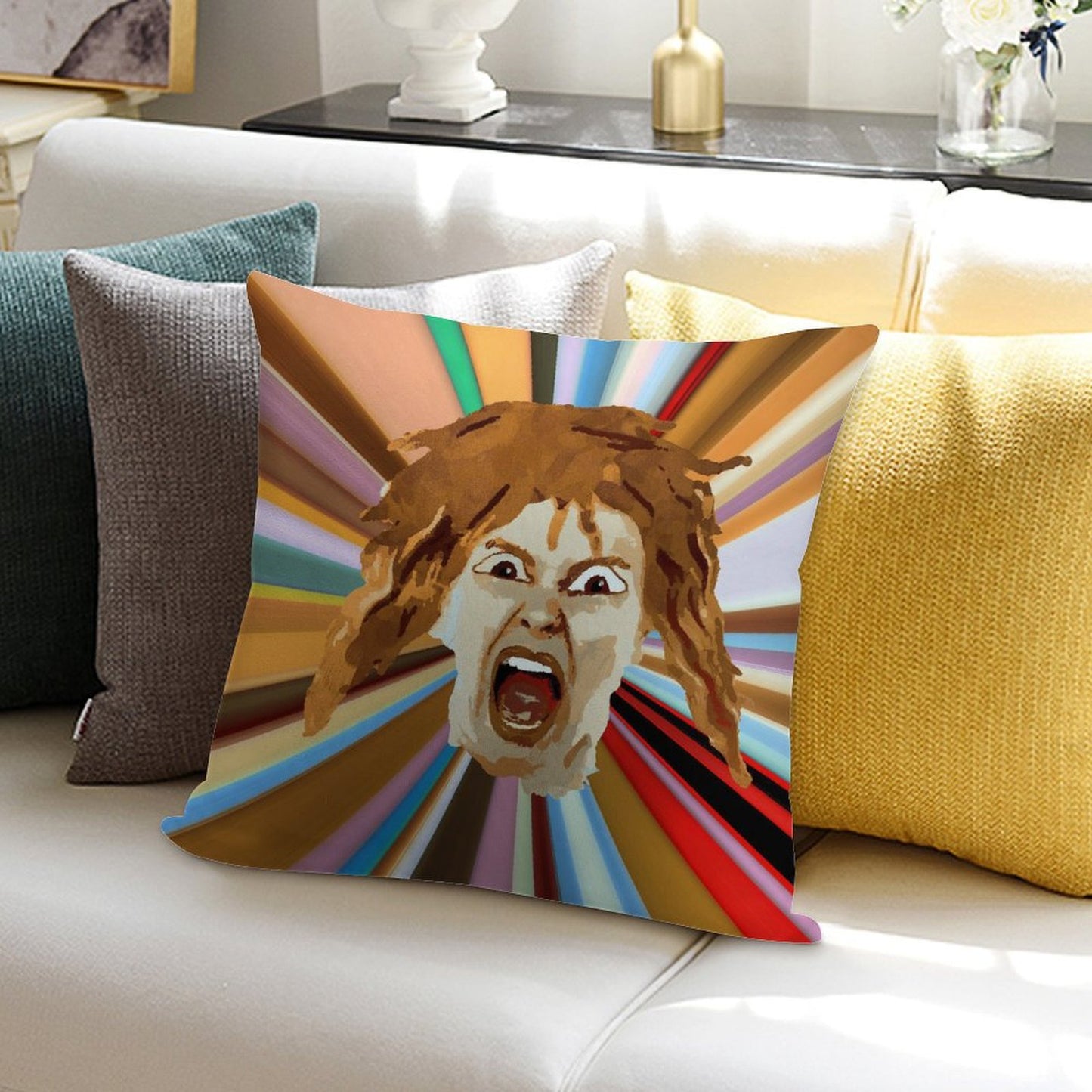 Custom Super Soft Plush Pillow Cover | Personalized Throw Pillow Sham