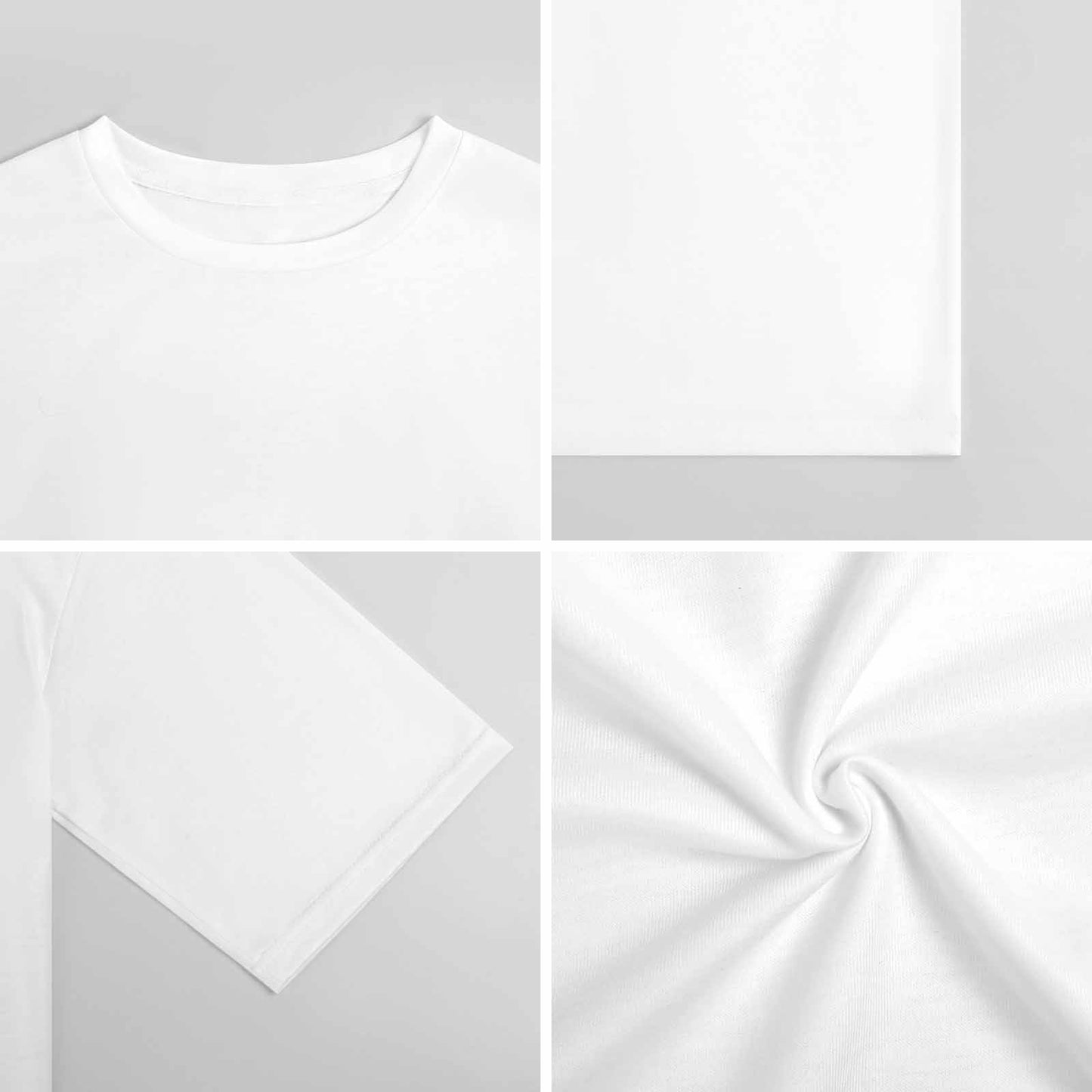 Custom All-Over Print T-Shirt | Personalized Drop Shoulder Cotton Tee