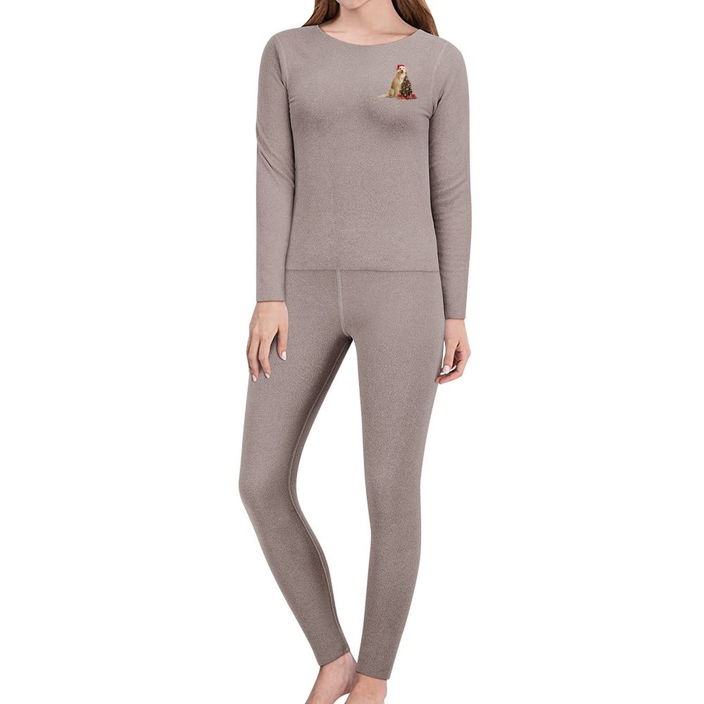 Custom Thermal Underwear Set | Personalized Women's Base Layer