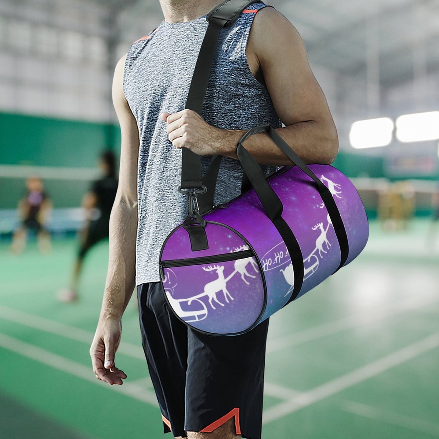 Custom Gym Duffel Bag with Wet/Dry Pocket | Your Design