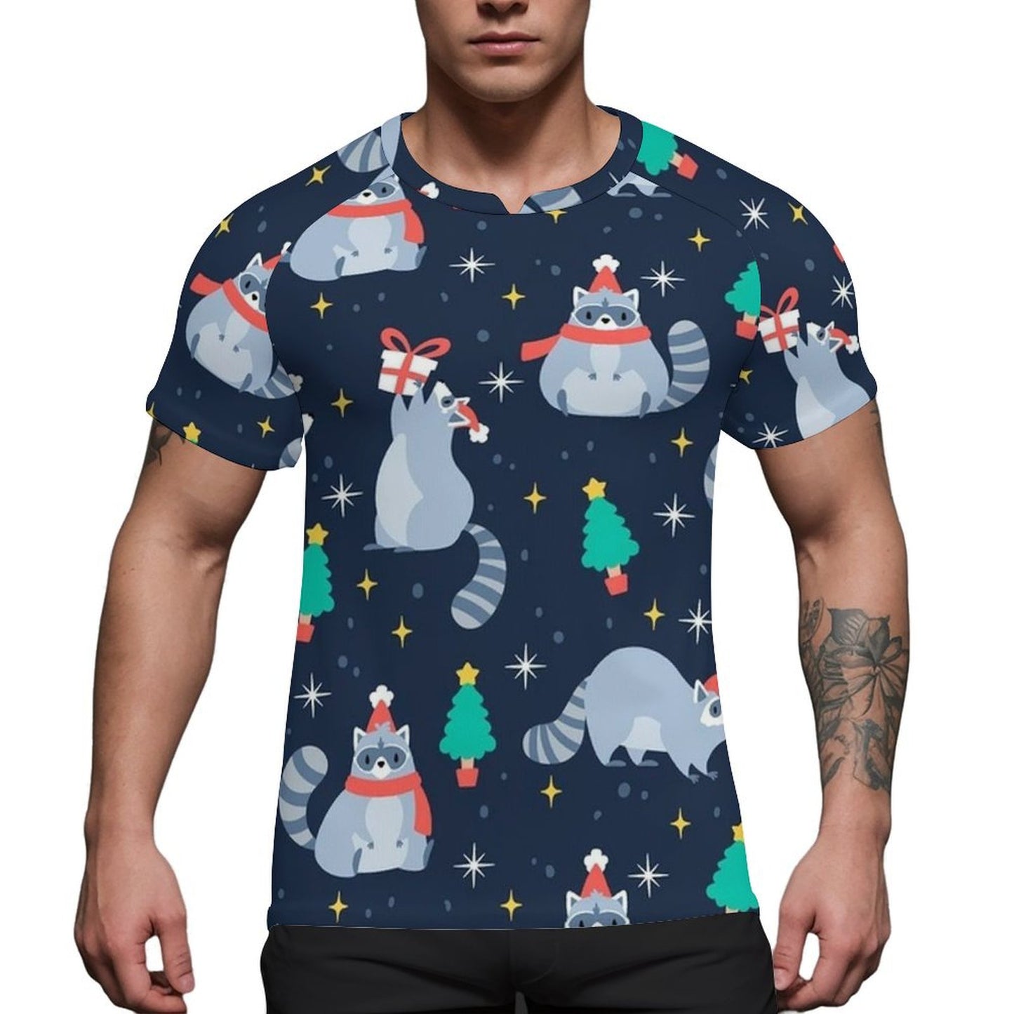 Custom Badminton Shirt UPF 50+ | Personalized Men's Cooling Tee