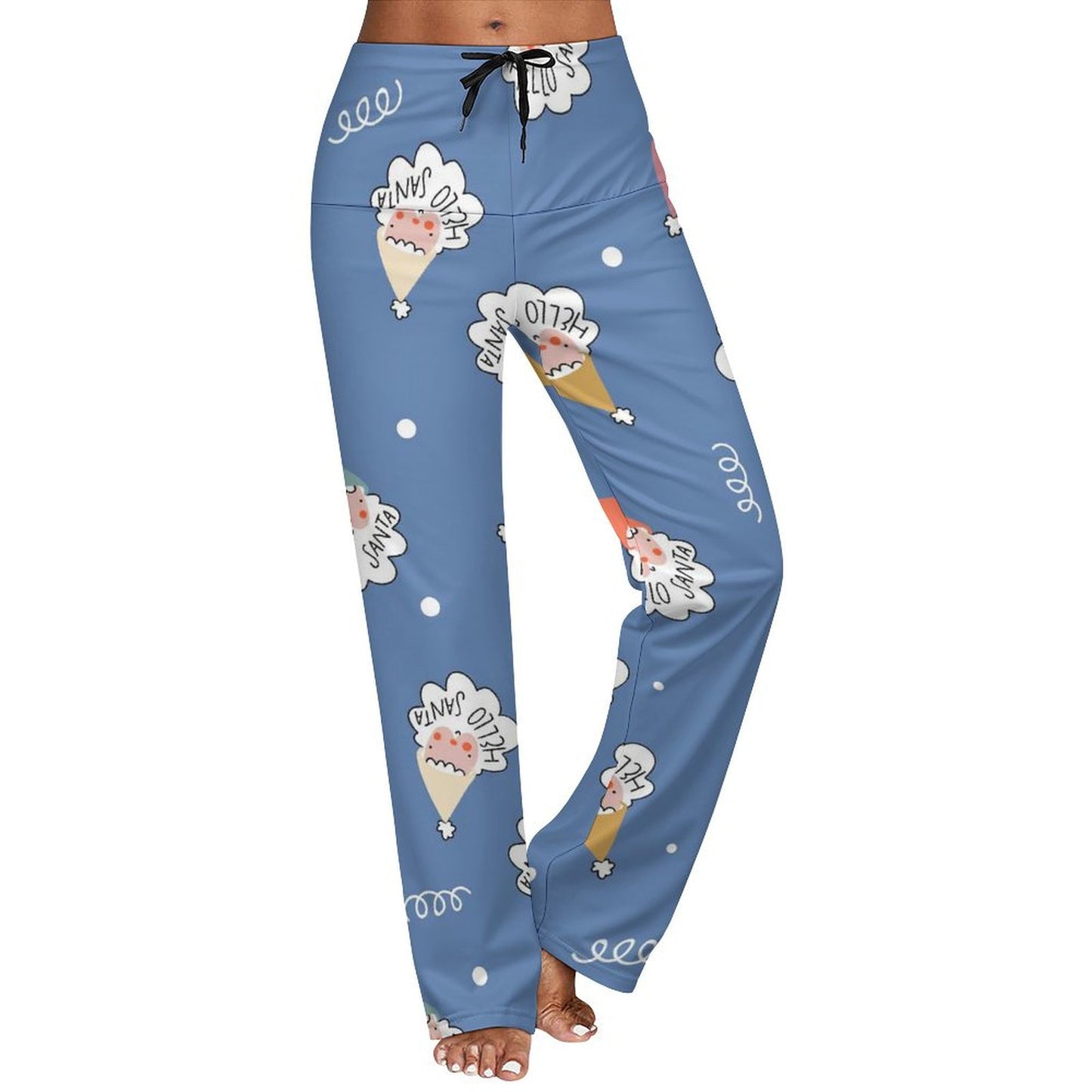 Custom High-Waist Yoga Pants | Straight-Leg Performance Wear