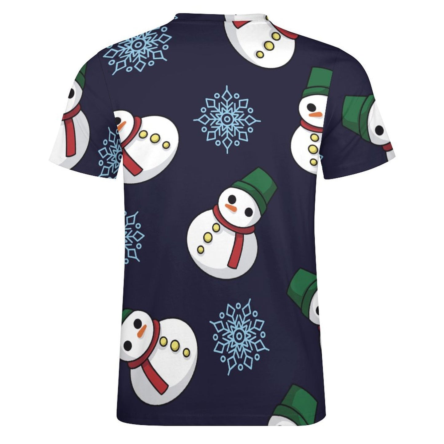 Custom All-Over Print Men's Cotton T-Shirt | Design Your Own Tee