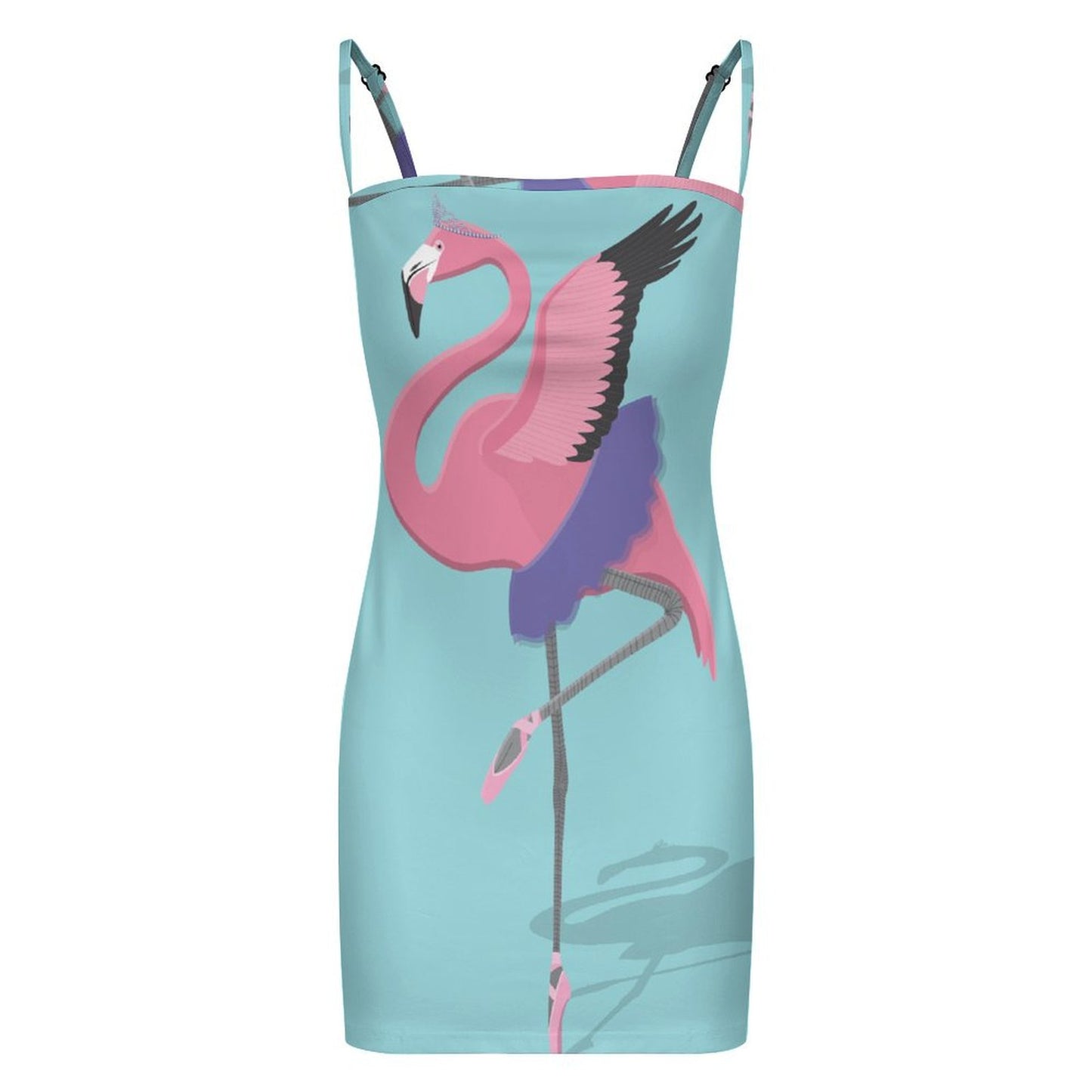 Custom Milk Silk Dress | Personalized Strap Dress for Women