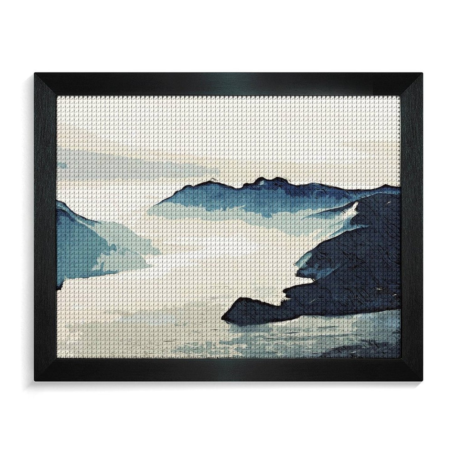 Custom Framed Diamond Painting | Square Drill Kit from Your Photo
