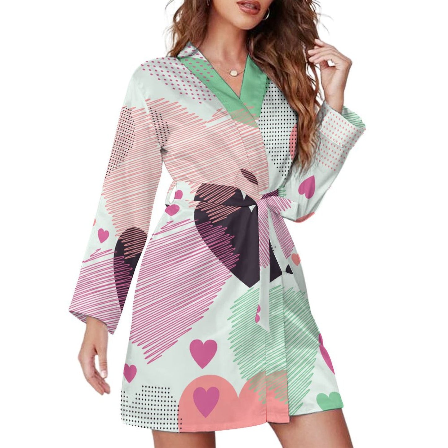 Design Your Personalized Women's Robe | Custom Photo & Text Gift