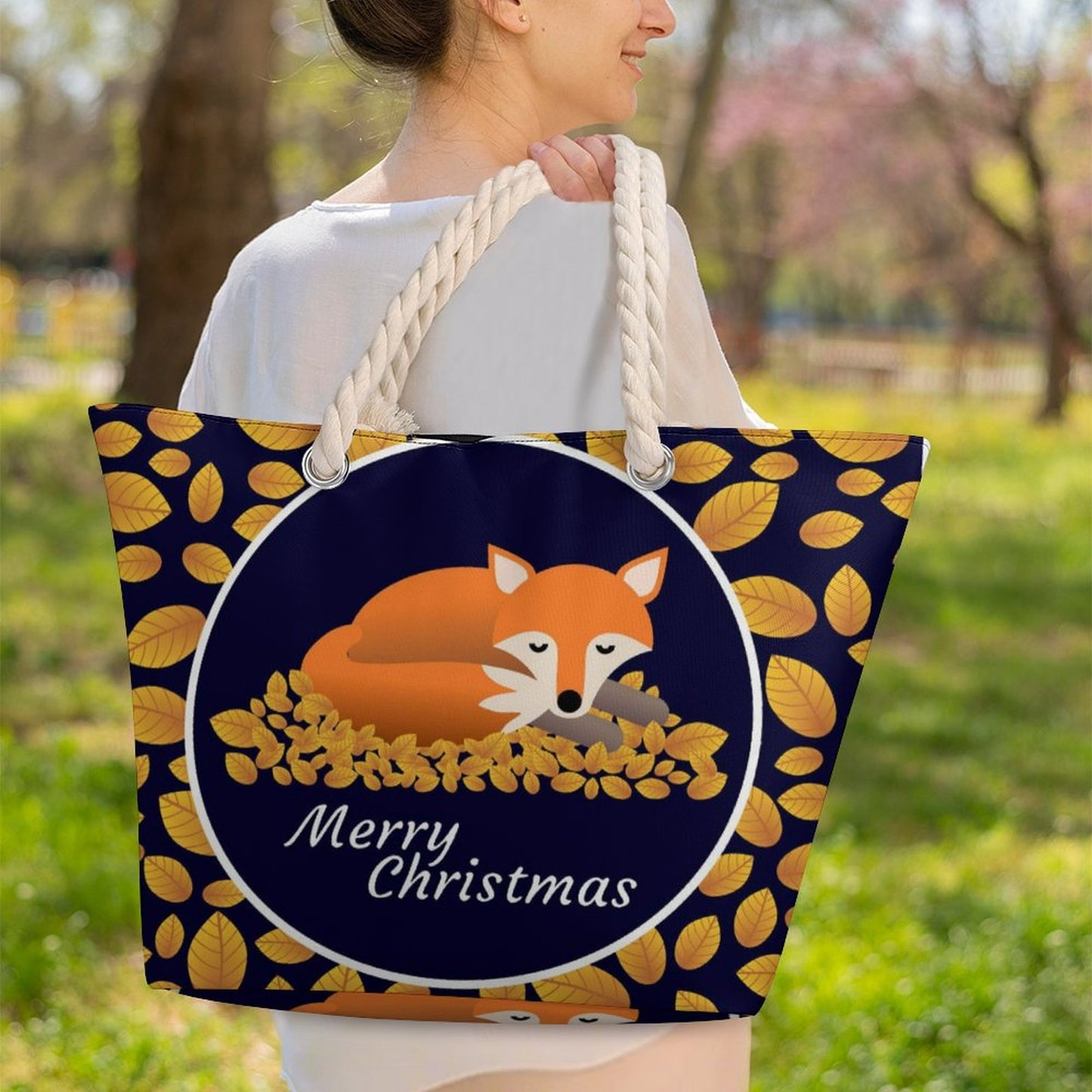 Custom Large Tote Bag | Personalized Waterproof Oxford Carryall