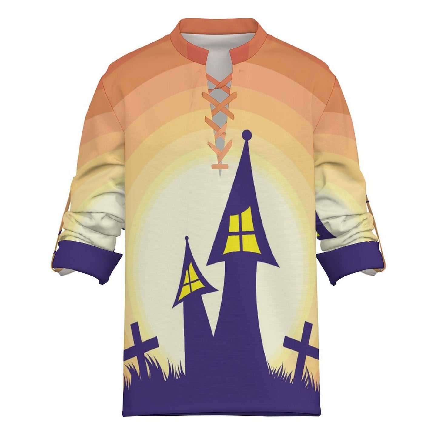 Men's Custom Performance Shirt | Personalized Stand Collar 4-Way Stretch