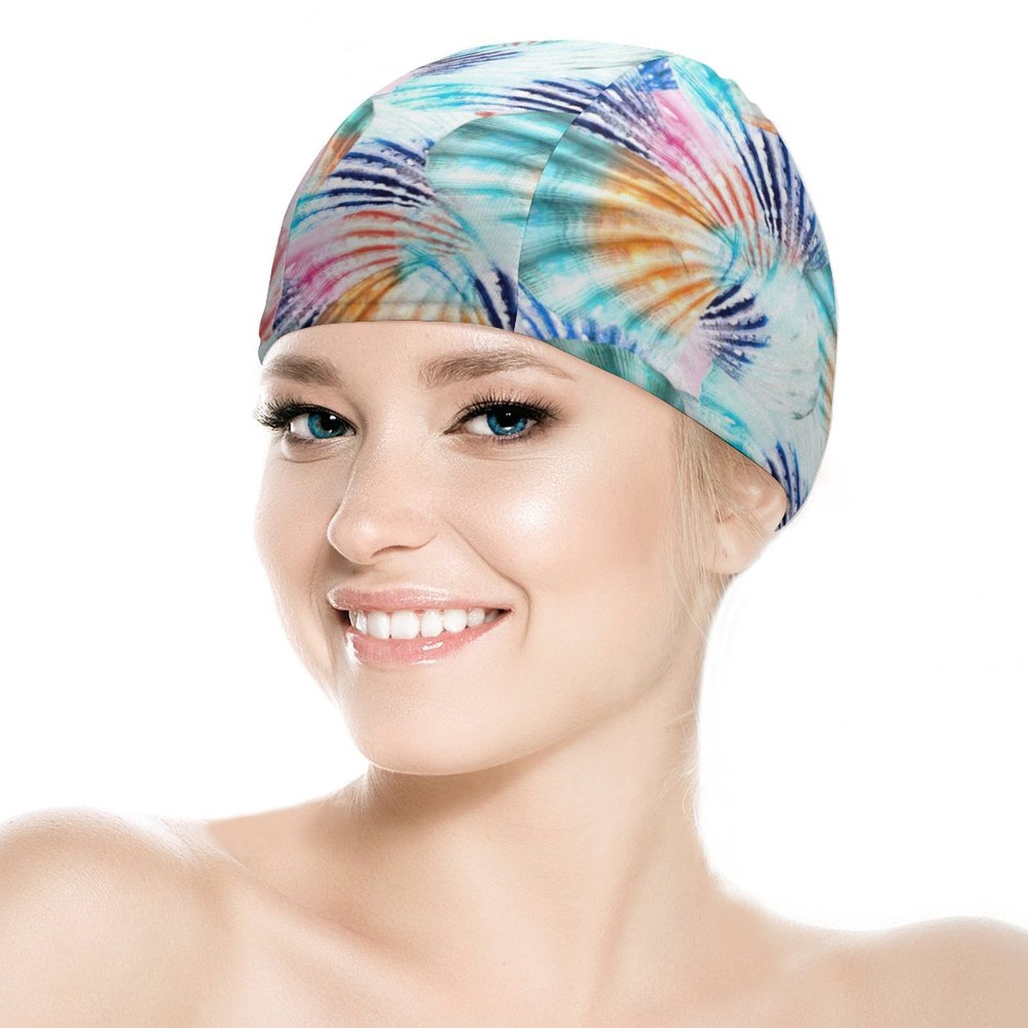 Custom Print Swim Cap | Personalized Polyester Spandex Swim Hat