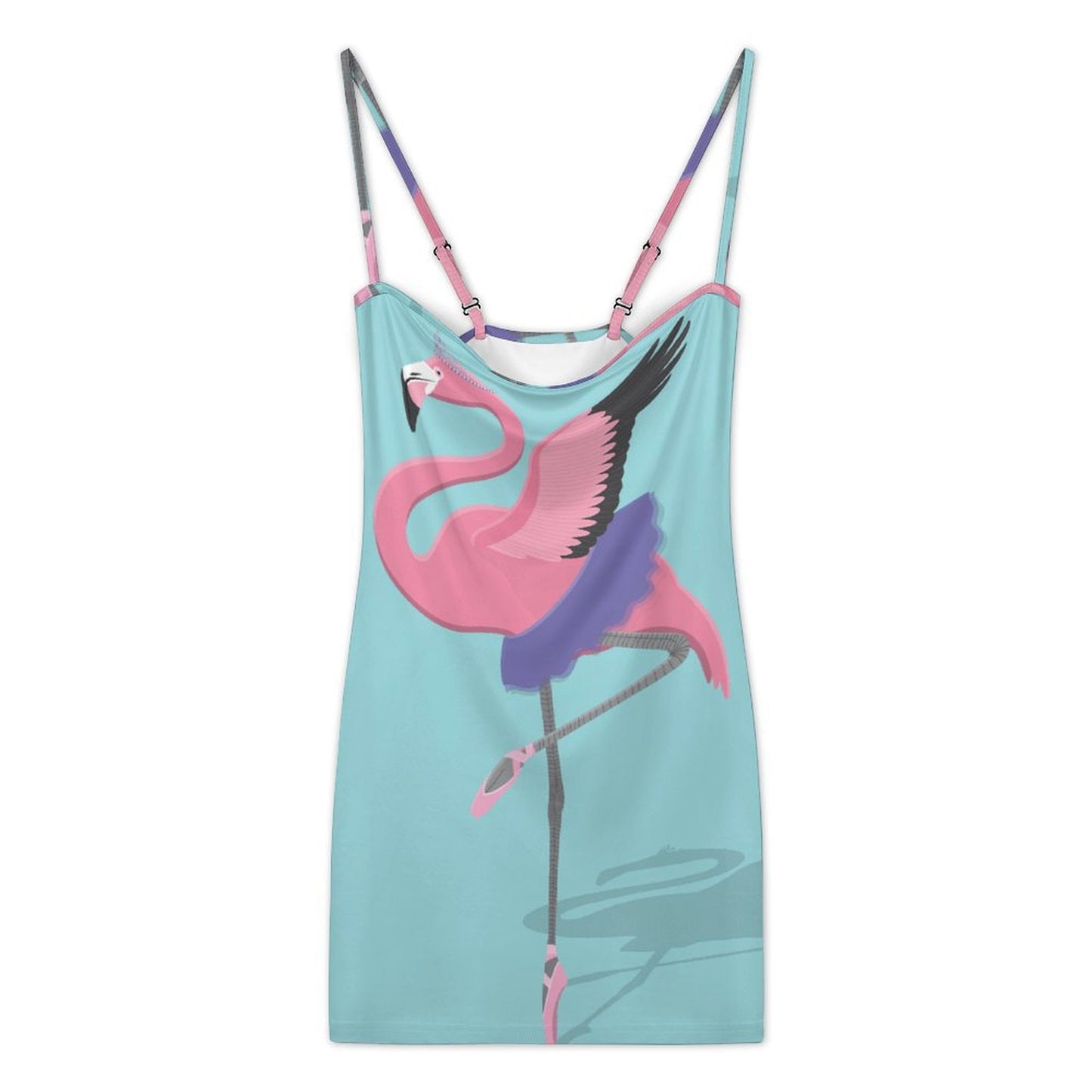 Custom Milk Silk Dress | Personalized Strap Dress for Women