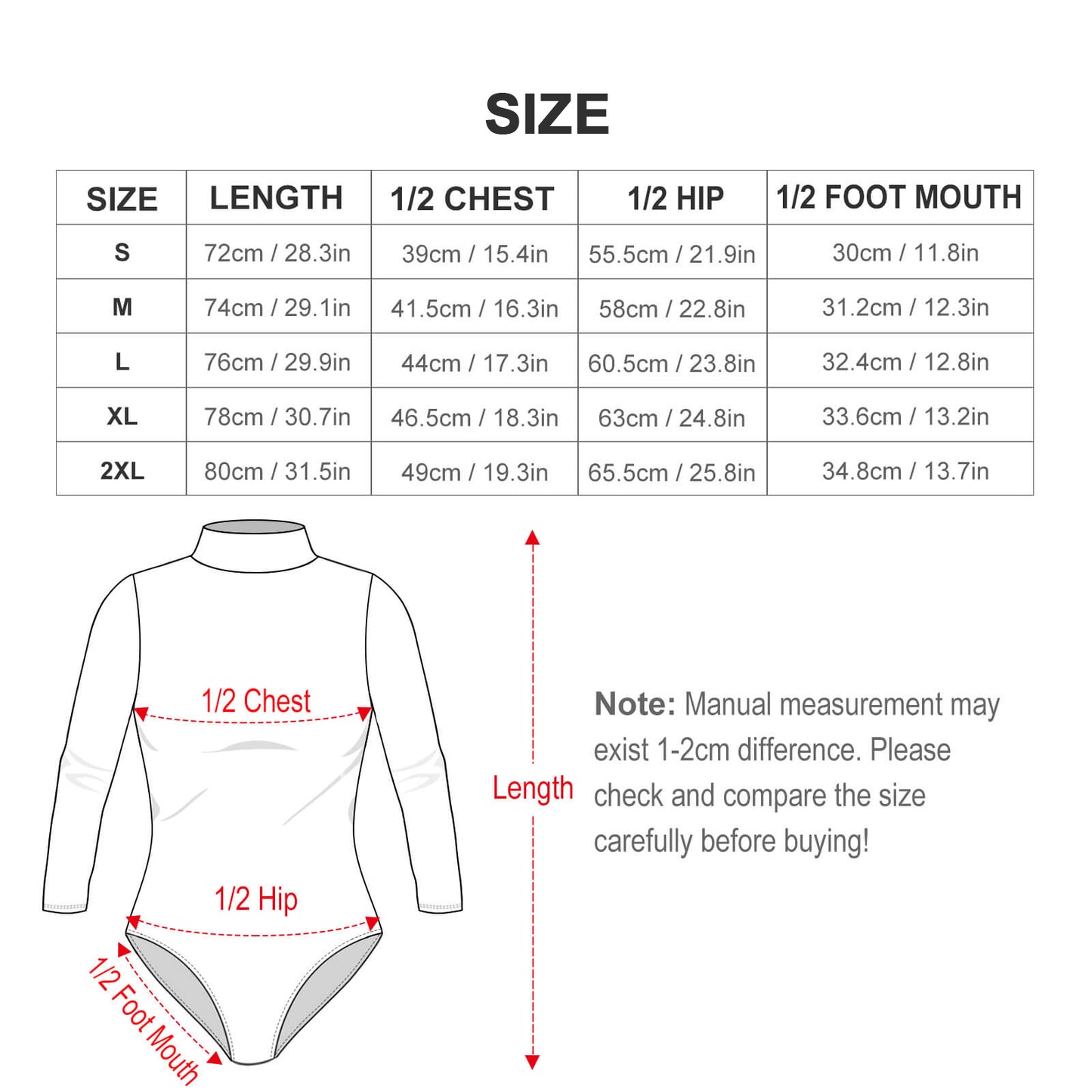 Custom Long Sleeve Bodysuit | Design Your Own Leotard