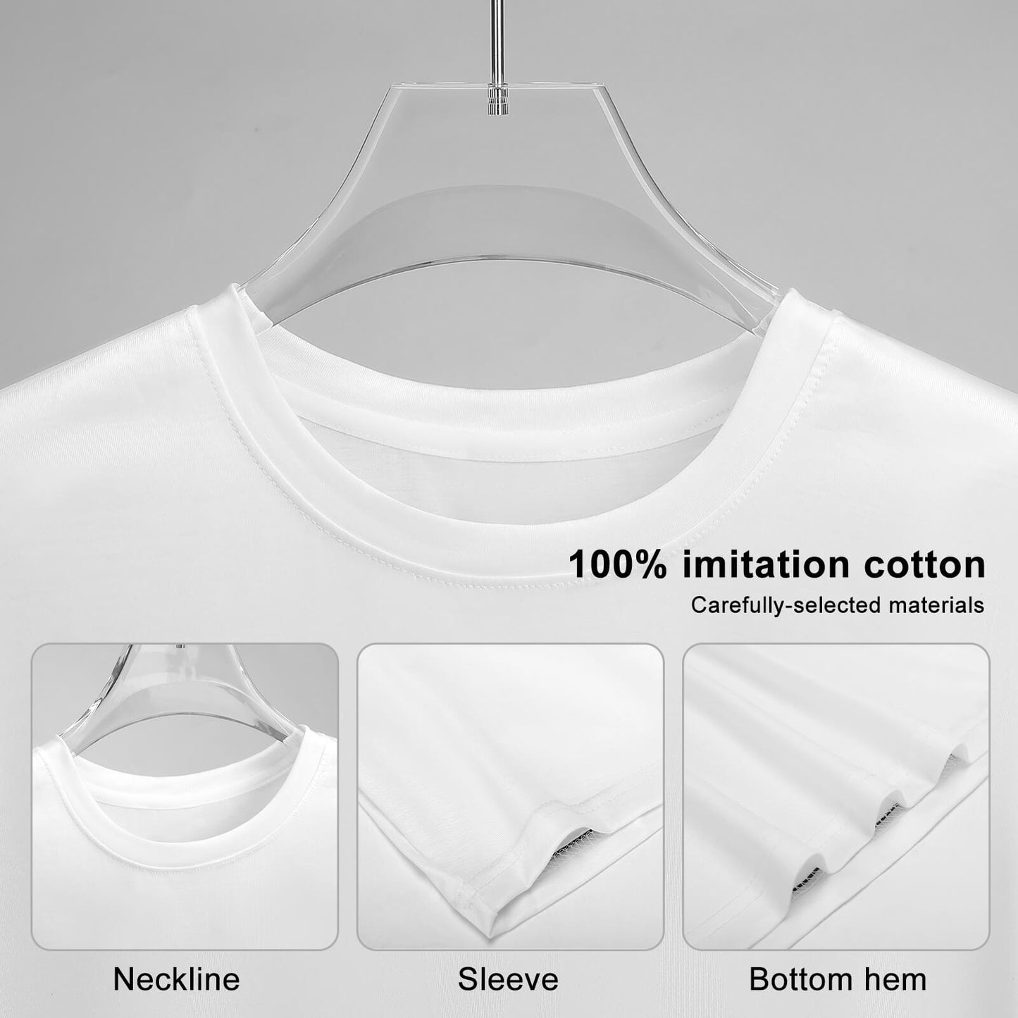 Women's Custom All-Over Print T-Shirt | Soft Cotton-Feel Fabric