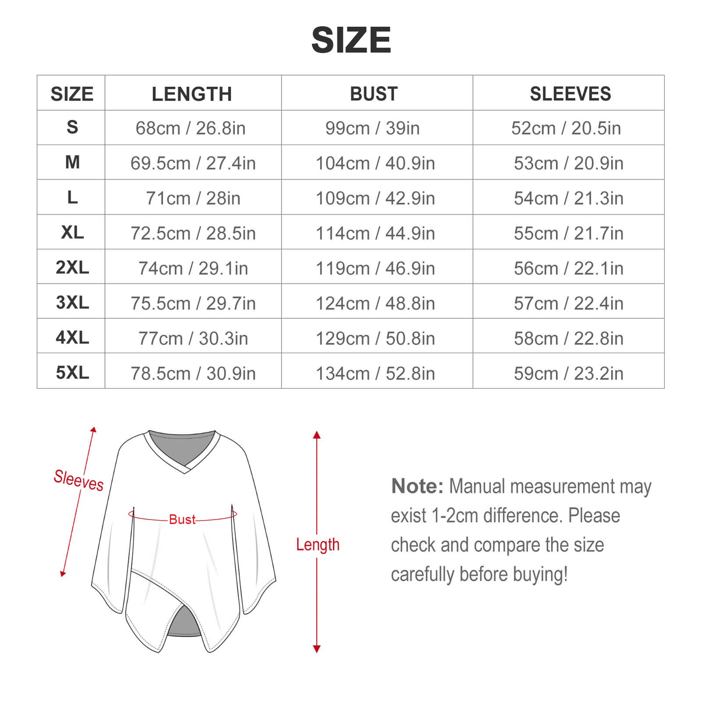 Custom Loose Chiffon Blouse | Breathable Long Sleeve Sun Top (S-5XL)
