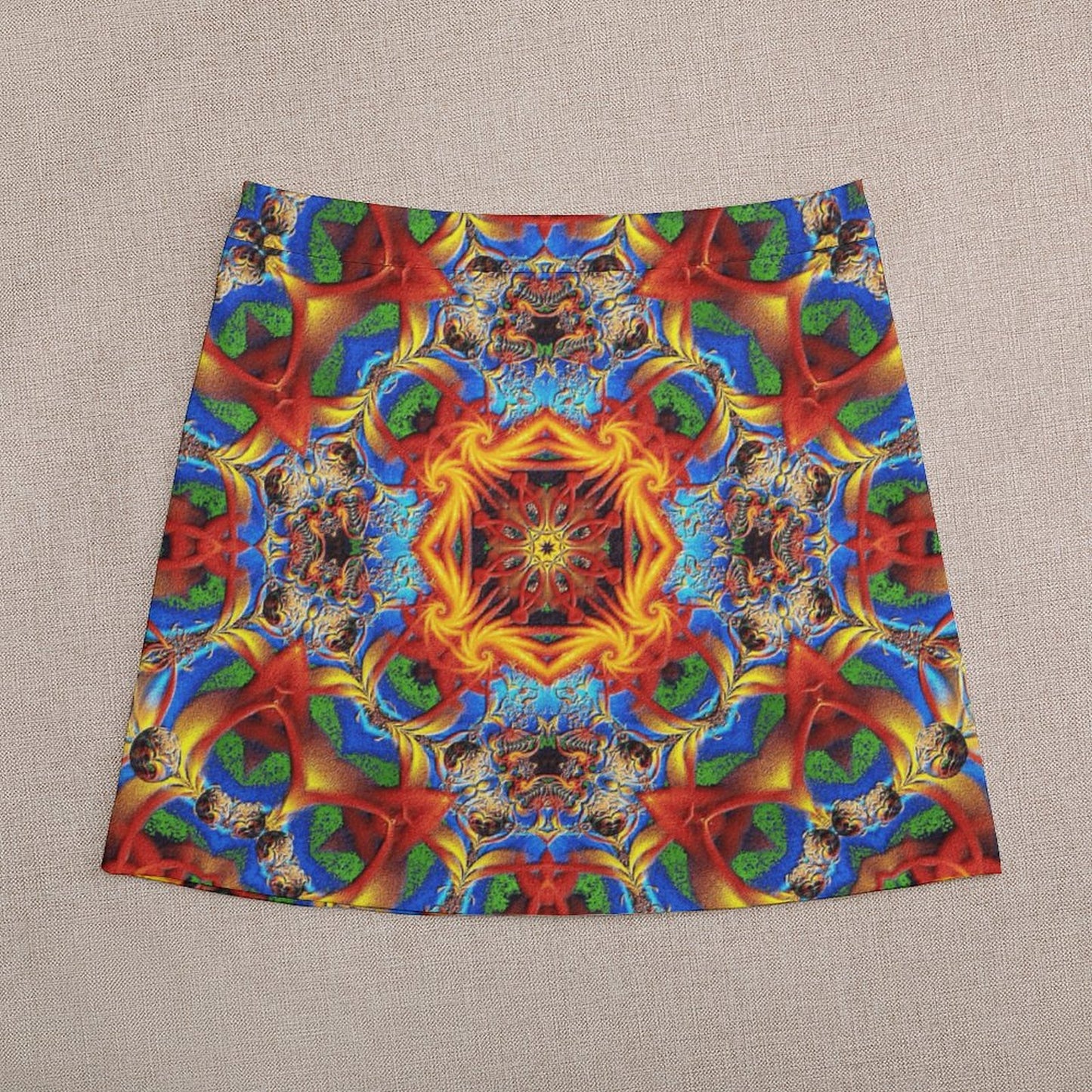 Custom Double-Layer Skirt | Design Your Own Photo Mini Skirt
