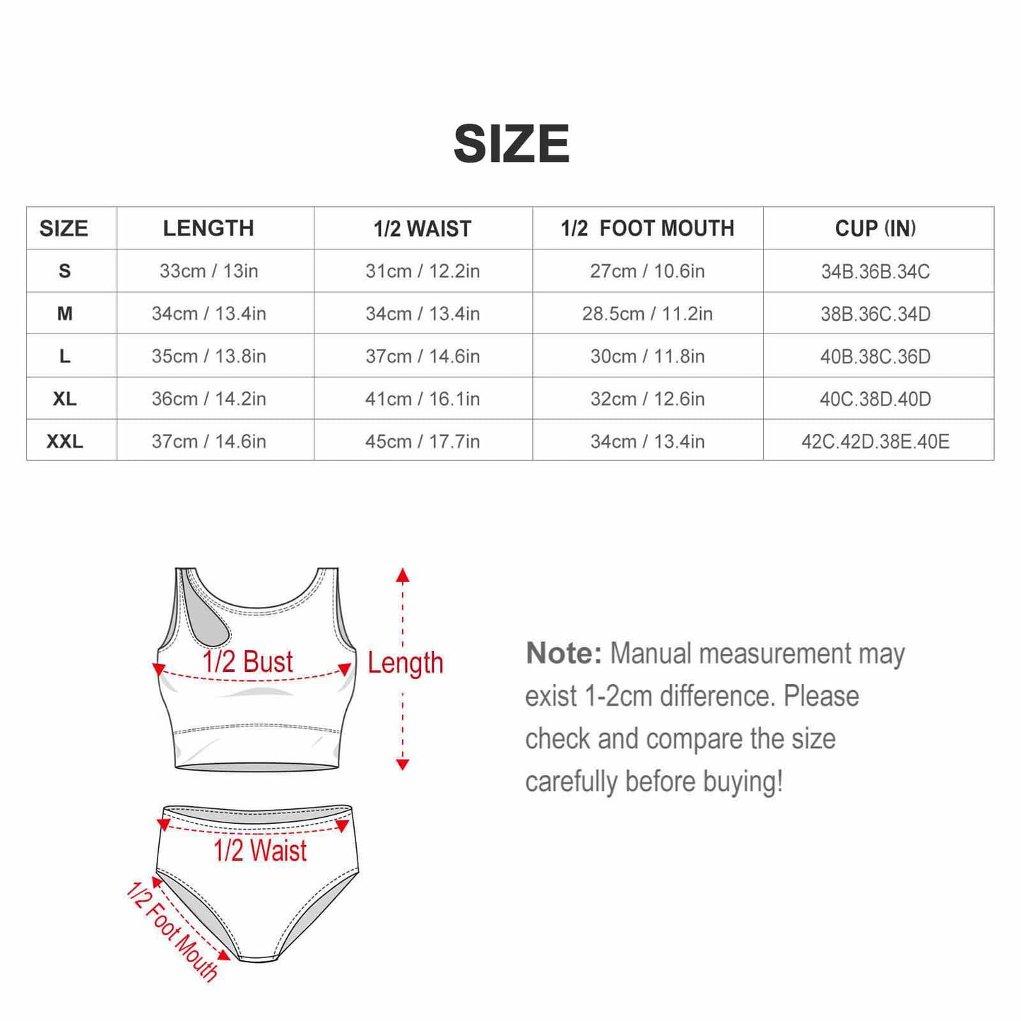 Custom High Waisted Bikini | Personalized Swimsuit for Women