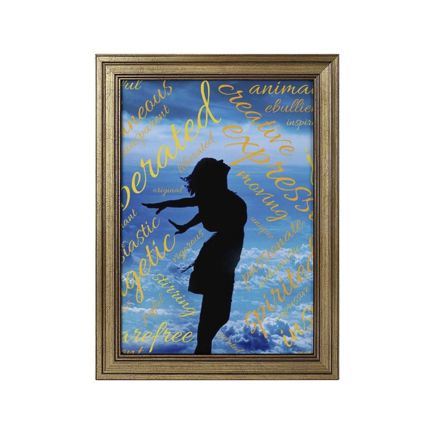 Custom Vertical Framed Canvas | European-Style Portrait Wall Art