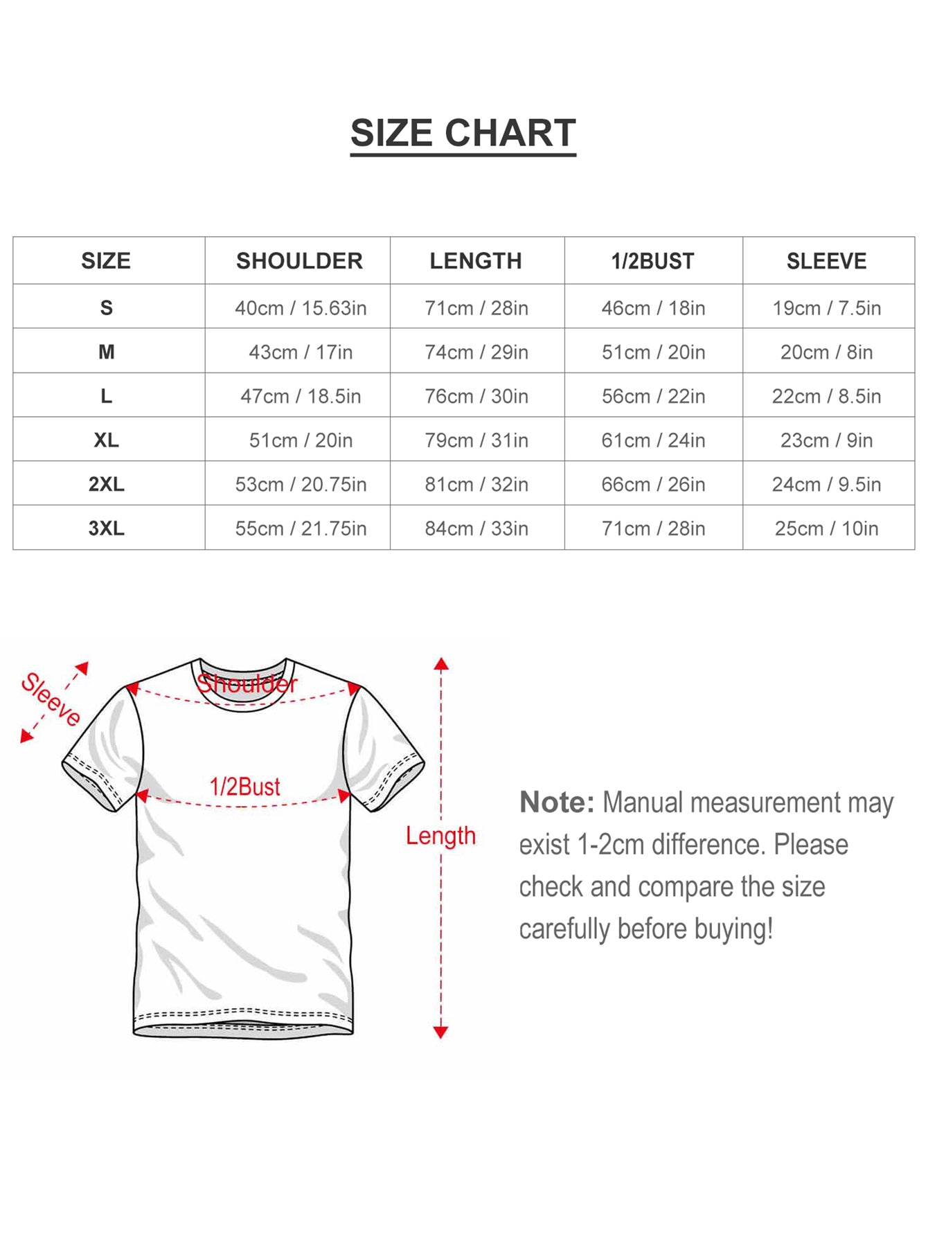 Personalized Custom Double-sided Print Womens / Ladies Cotton short-sleeved T-shirt with Text & Graphic Design