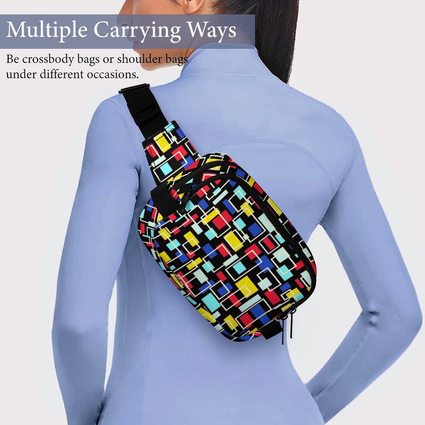 Custom Fanny Pack with Photo | Personalized Dual-Pocket Waist Bag